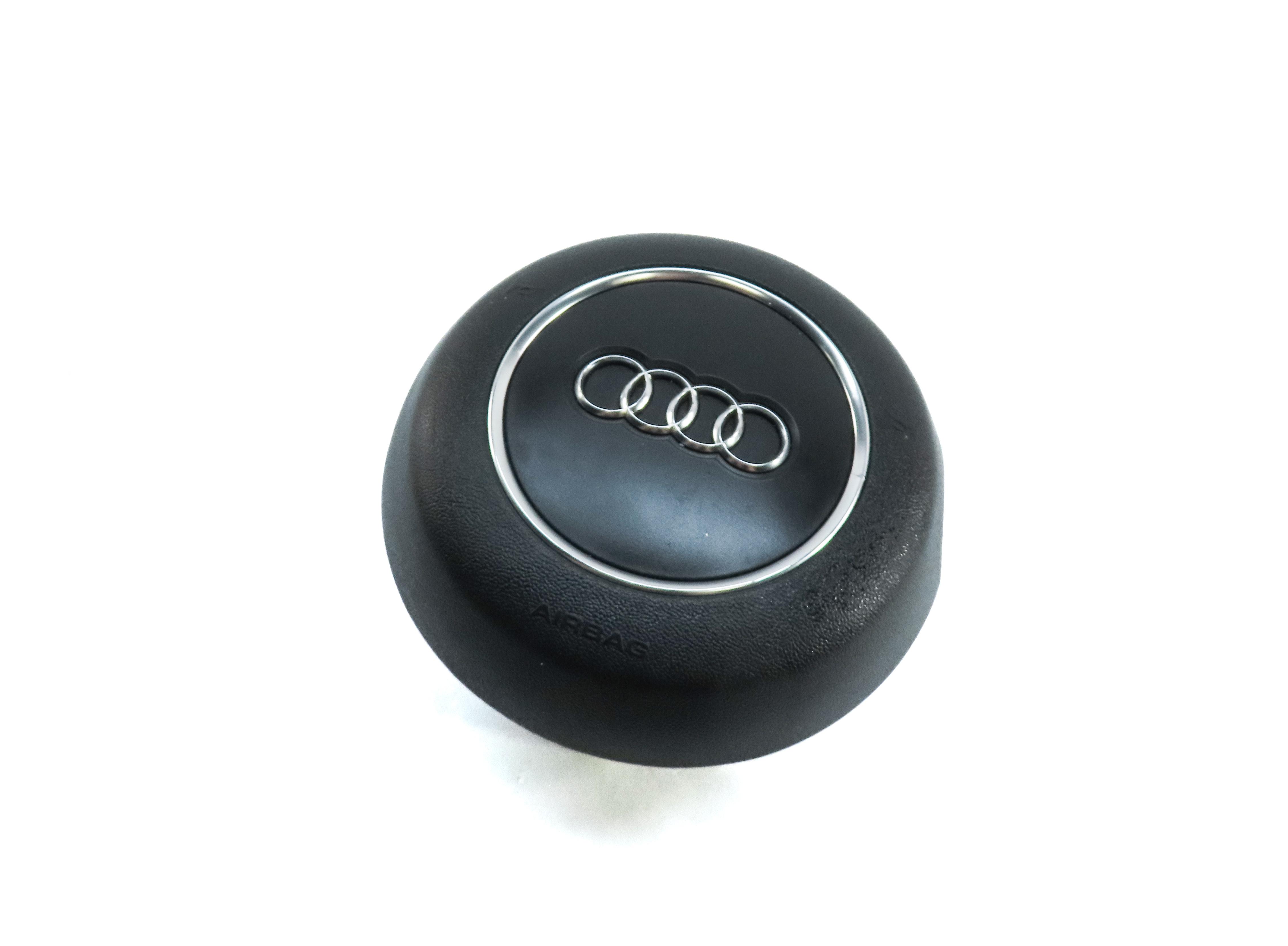 2015-2017 AUDI A3 S3 (8V 8VF) LEFT FRONT DRIVER STEERING WHEEL AIRBAG (BLACK) — exact item pictured