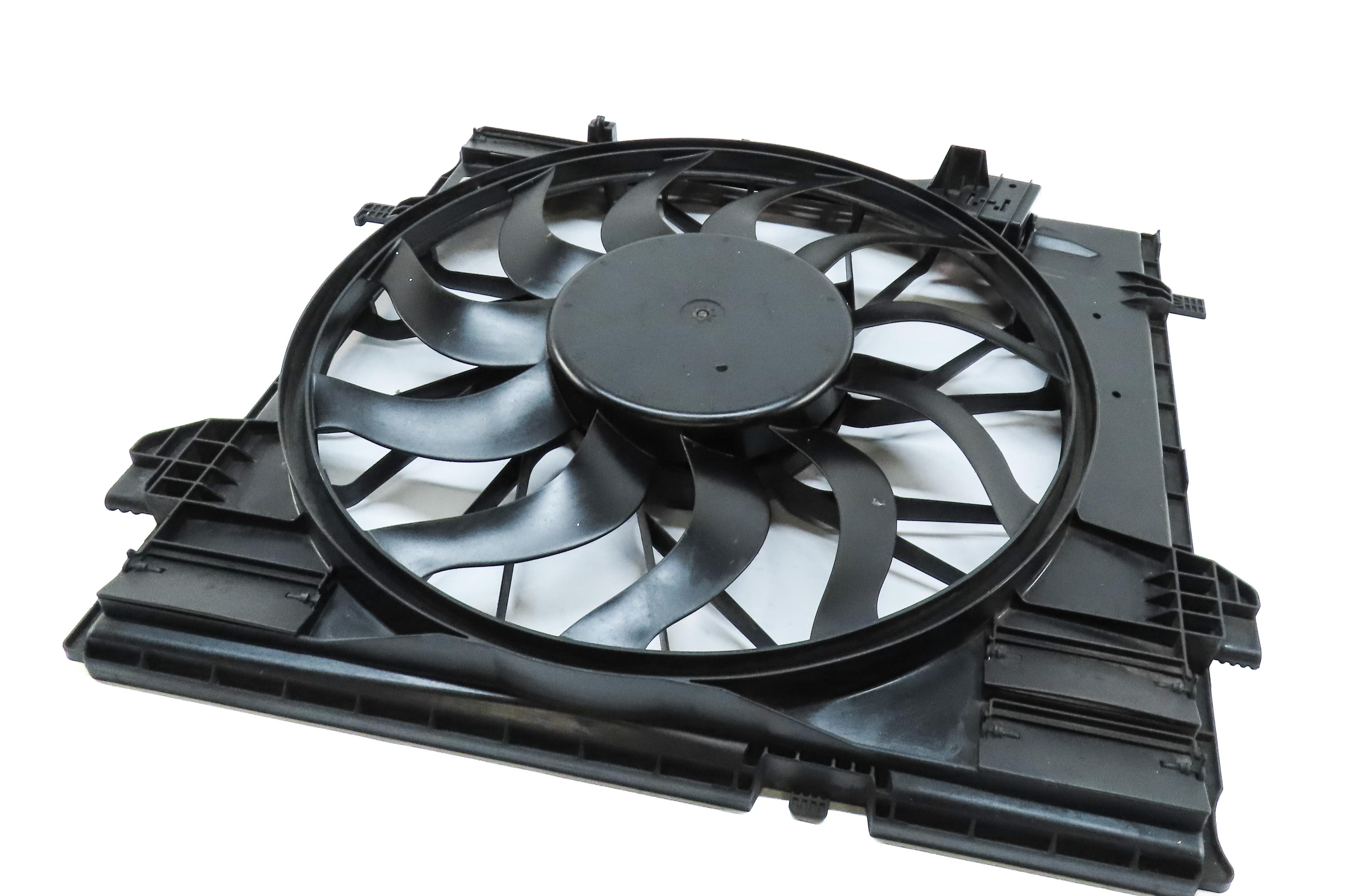 13-19 MERCEDES GL GLE GLS ML (W166 X166) 600w RADIATOR COOLING FAN (TOW PACKAGE) — exact item pictured