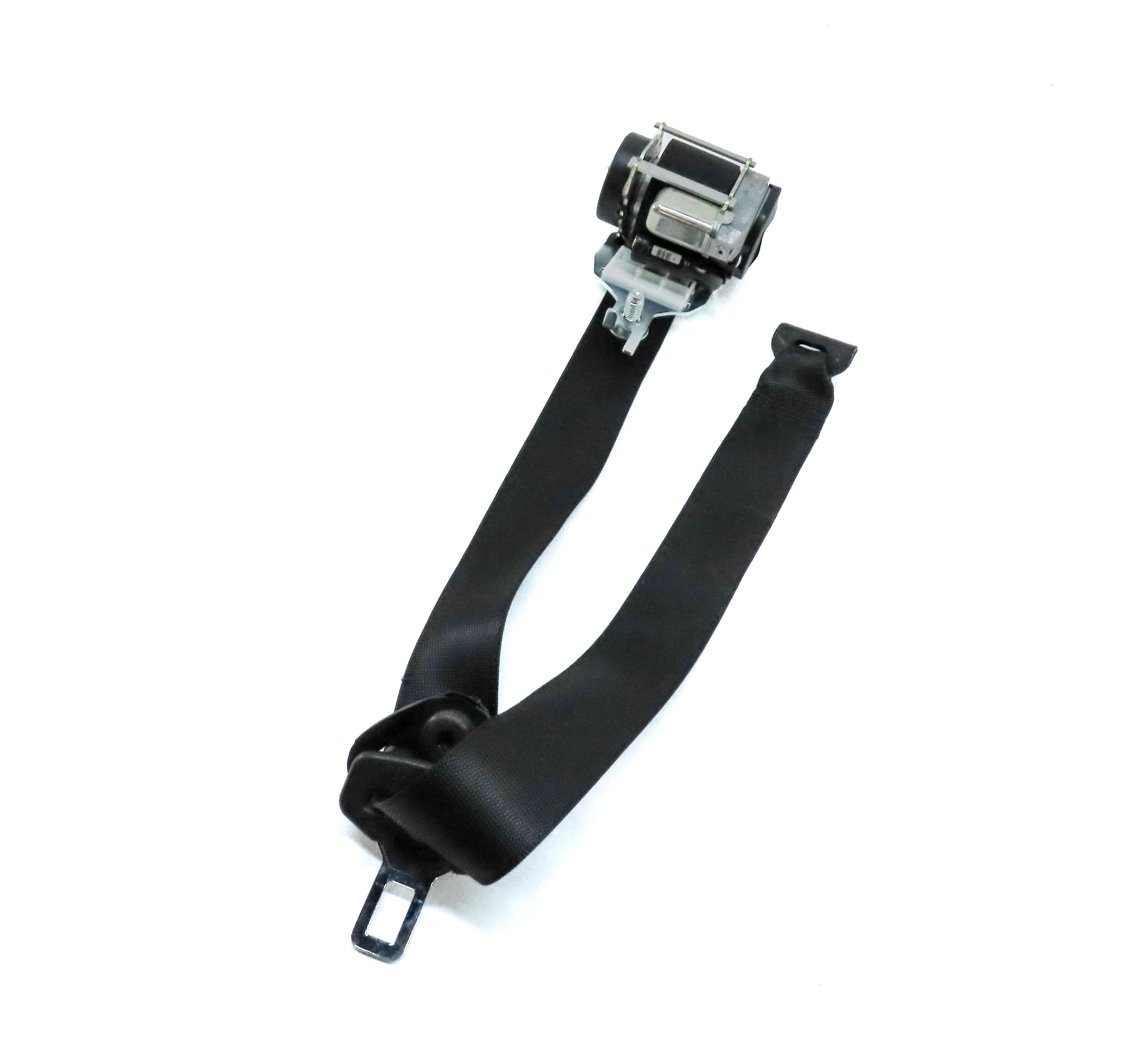 2013 MERCEDES ML350 (W166) REAR RIGHT 2ND ROW SEATBELT RETRACTOR (BLACK) — exact item pictured