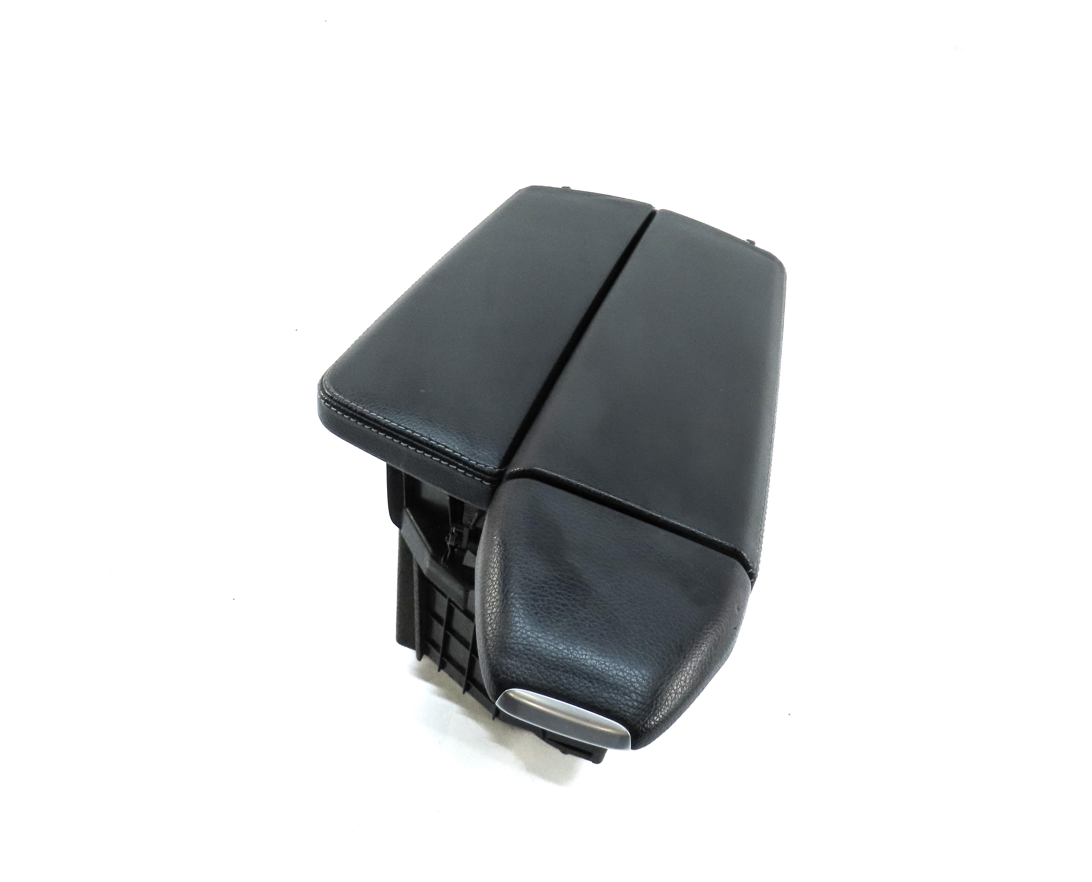 12-19 MERCEDES GL GLS ML W166 X166 CENTER CONSOLE STORAGE ARMREST & LID (BLACK) — exact item pictured
