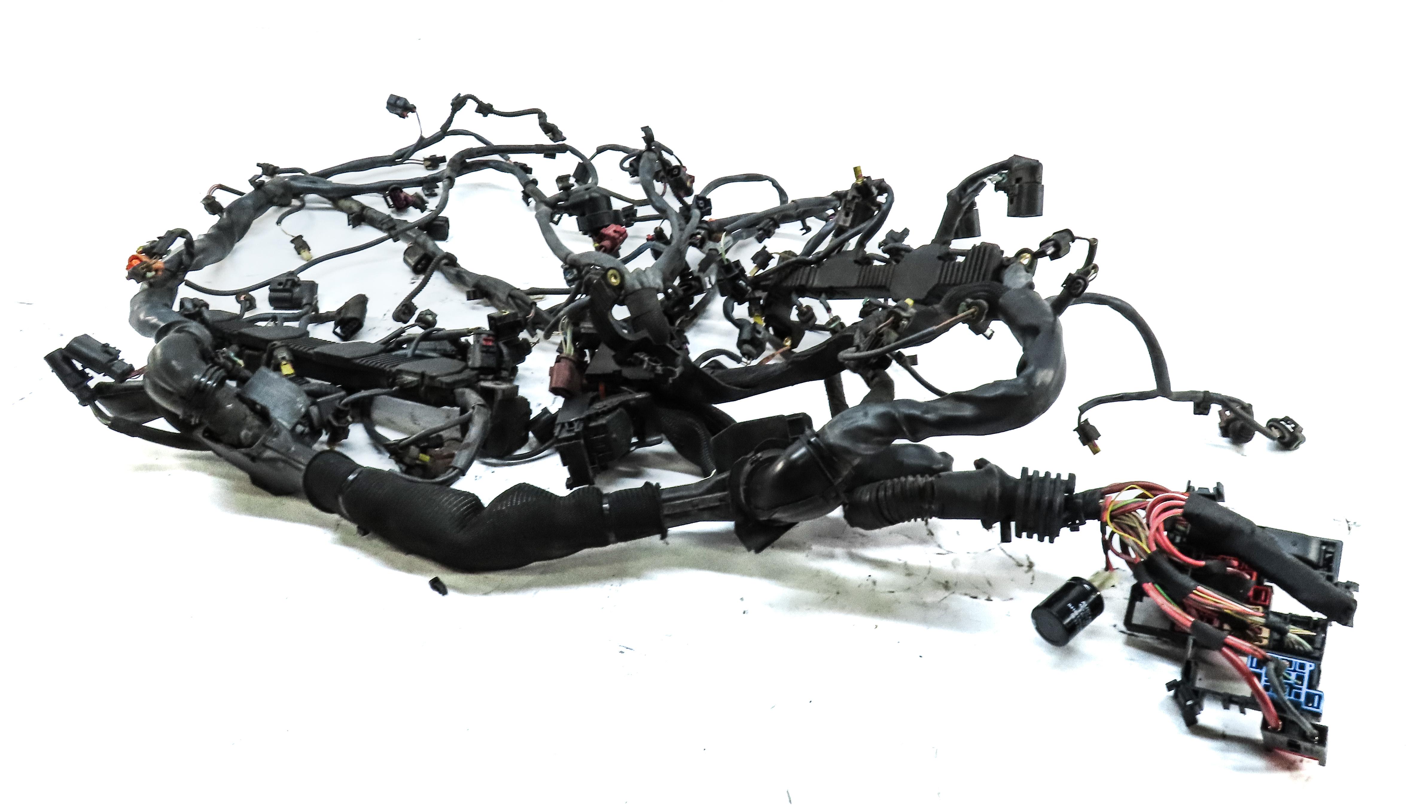 2014 AUDI A8 (D4 4H) 4.0L TURBO CEUA ENGINE WIRE WIRING HARNESS LOOM — exact item pictured