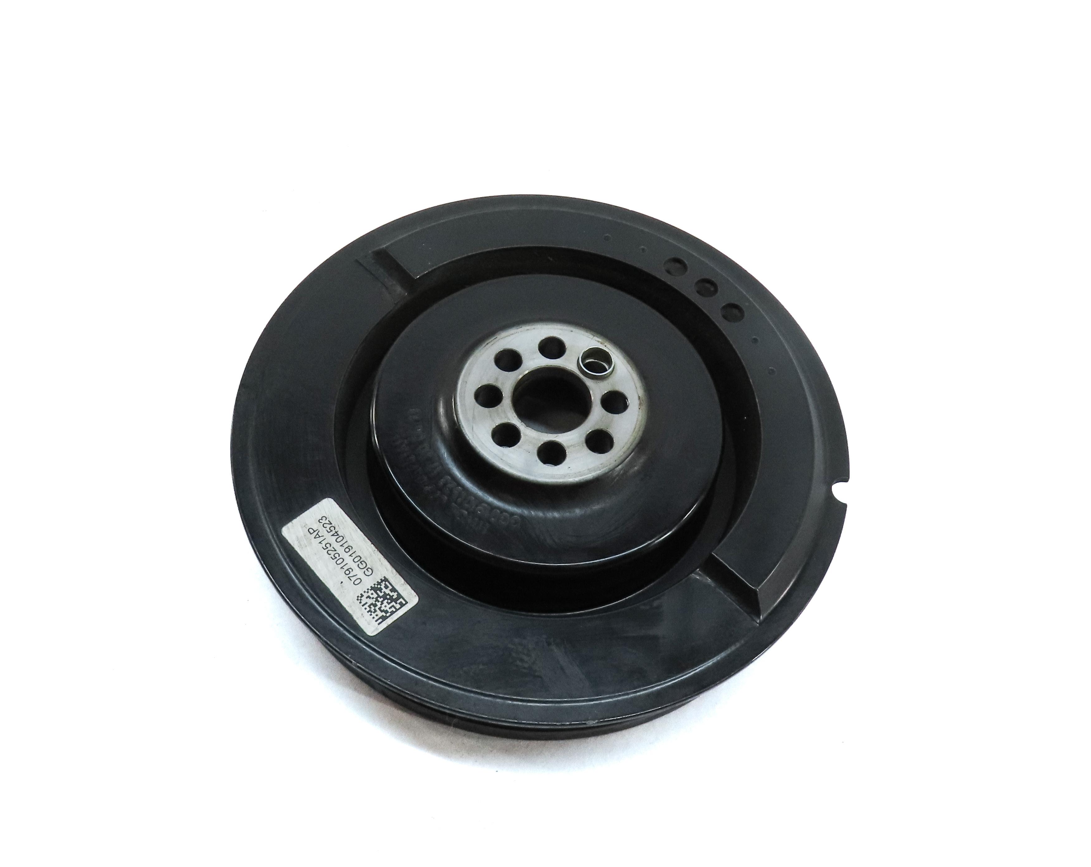 2013-2014 AUDI A8 S8 (D4 4H) 4.0L TURBO CEUA ENGINE CRANKSHAFT HARMONIC BALANCER — exact item pictured