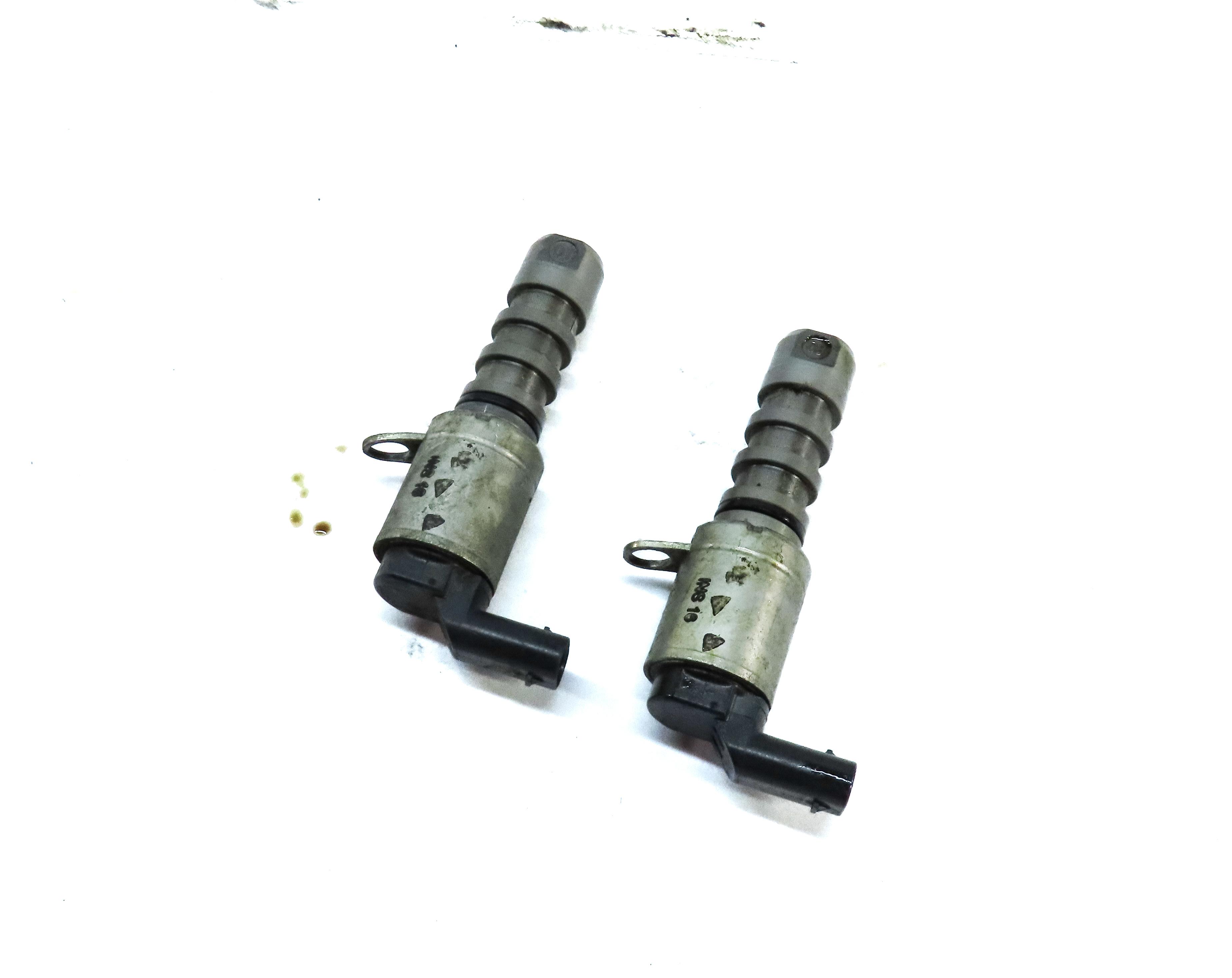 14 AUDI A8 D4 4H 4.0L TURBO CEUA ENGINE VARIABLE TIMING VVT TIMING SOLENOID SET2 — exact item pictured