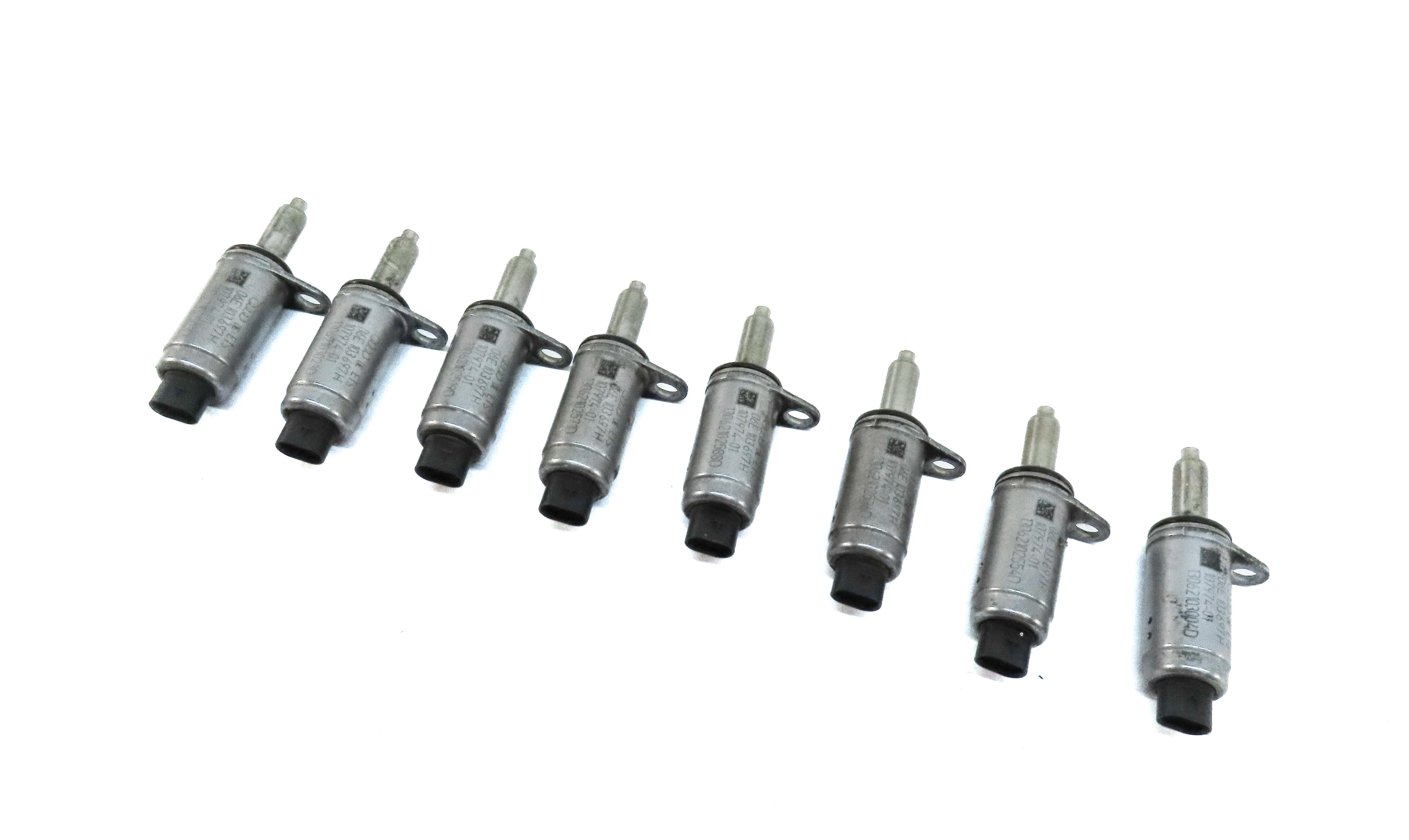 2014 AUDI A8 (D4 4H) 4.0L TURBO CEUA ENGINE CAMSHAFT ADJUSTMENT SOLENOID SET 8 — exact item pictured