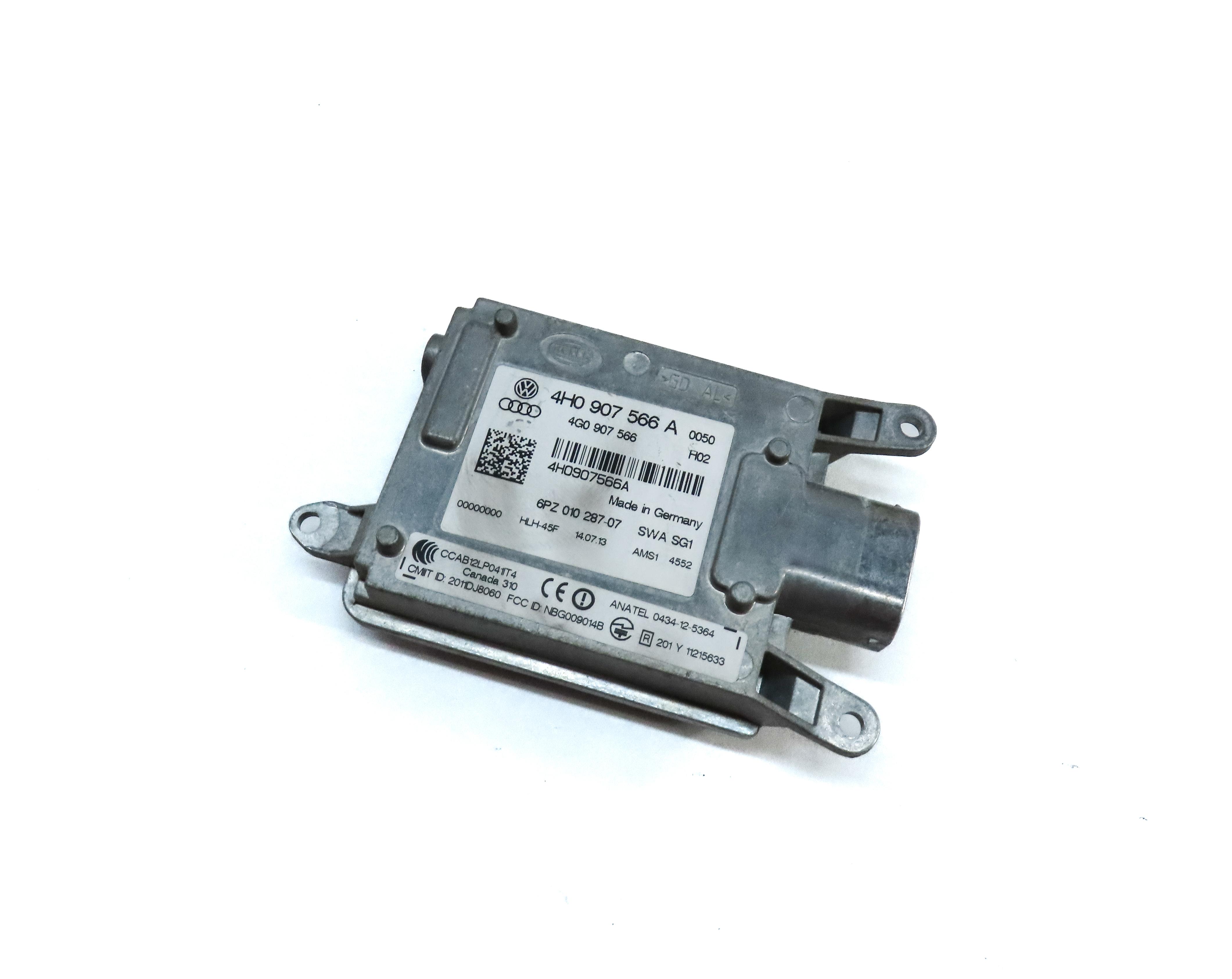 2014 AUDI A8 (D4 4H) LANE DEPARTURE RADAR DISTANCE SENSOR MODULE (MASTER) — exact item pictured