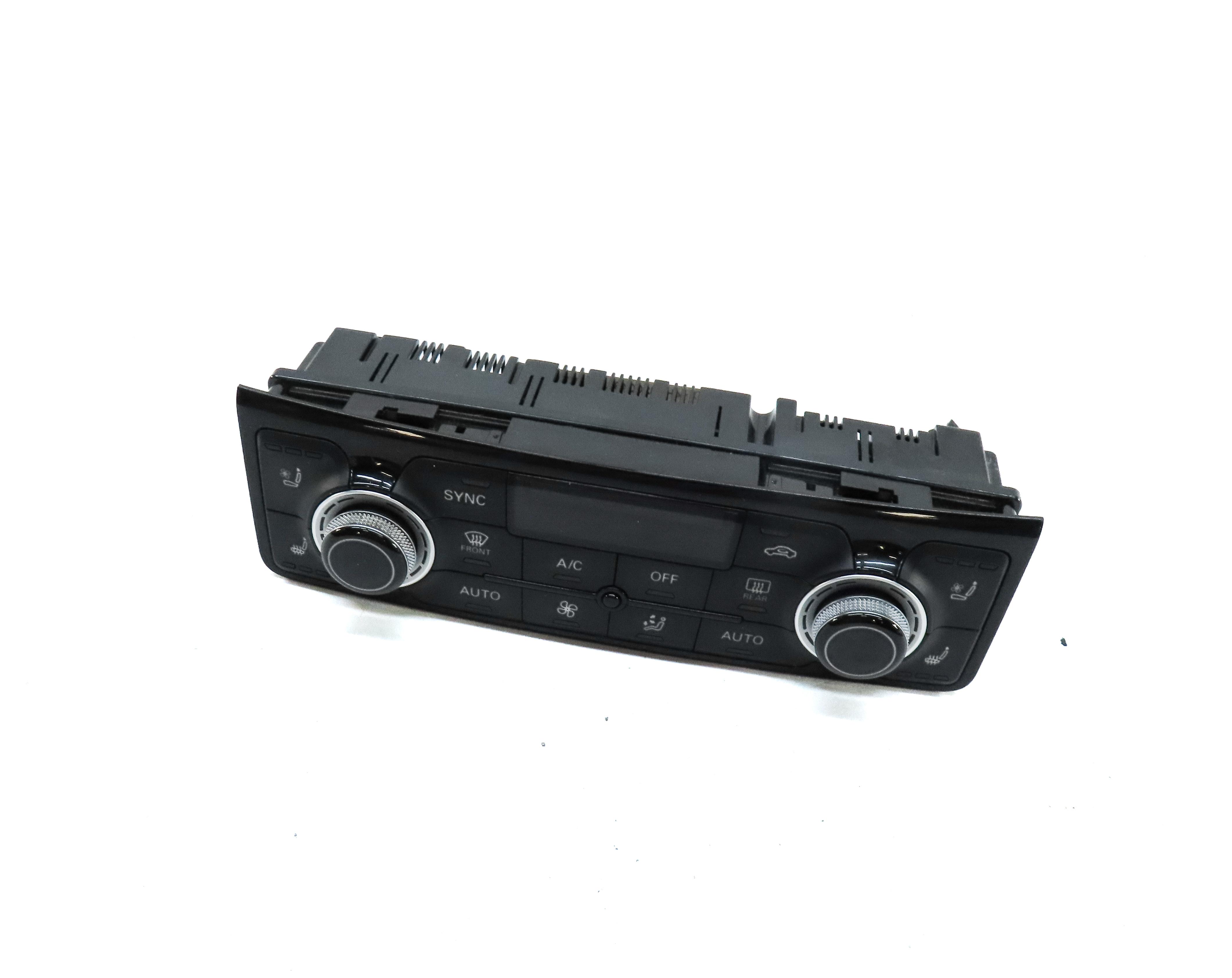 2011-2014 AUDI A8 S8 (D4 4H) FRONT HEATER A/C TEMPERATURE CONTROL (w/ SEAT VENT) — exact item pictured