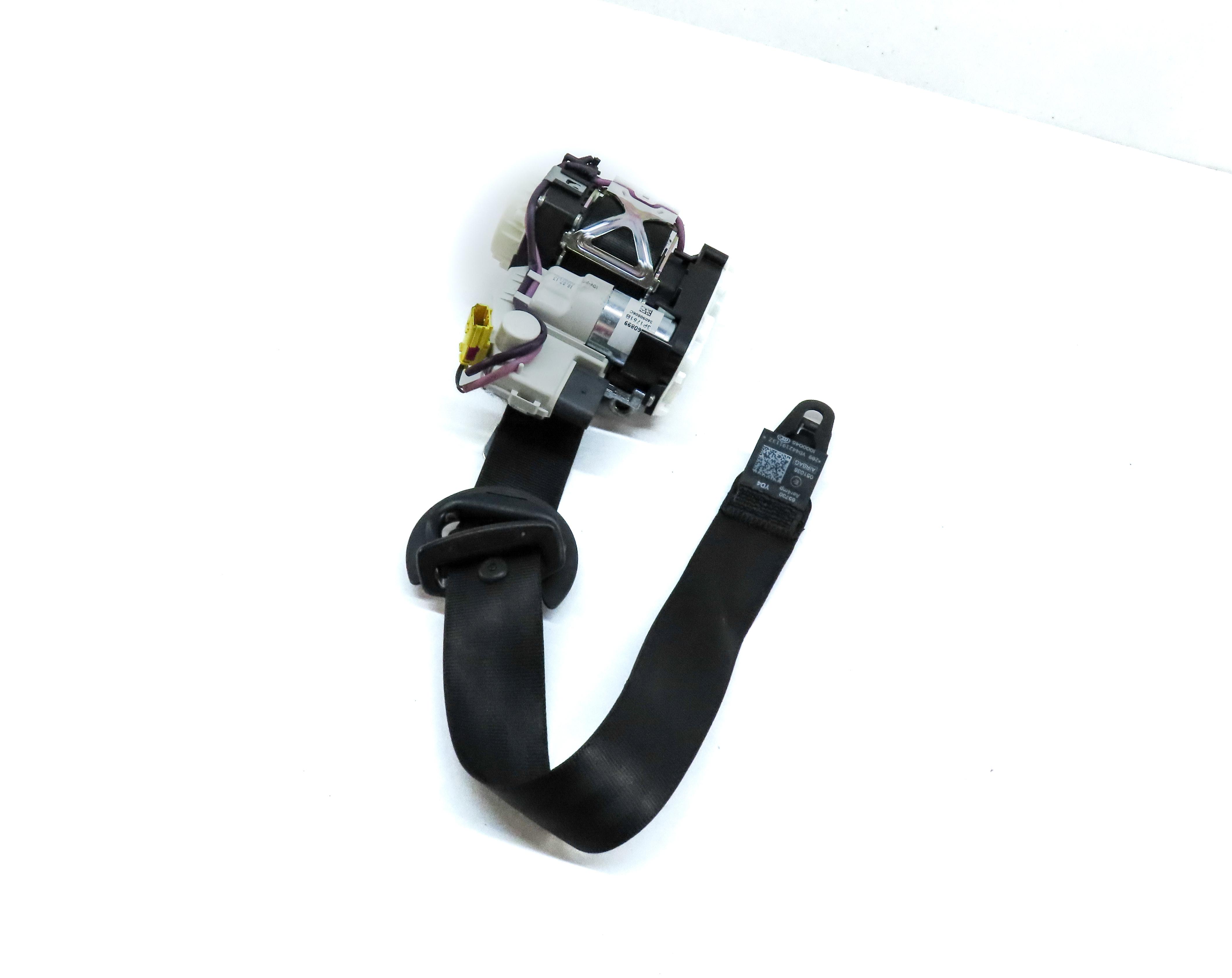 2011-2018 AUDI A8 S8 (D4 4H) FRONT LEFT DRIVER SEATBELT RETRACTOR (BLACK) — exact item pictured