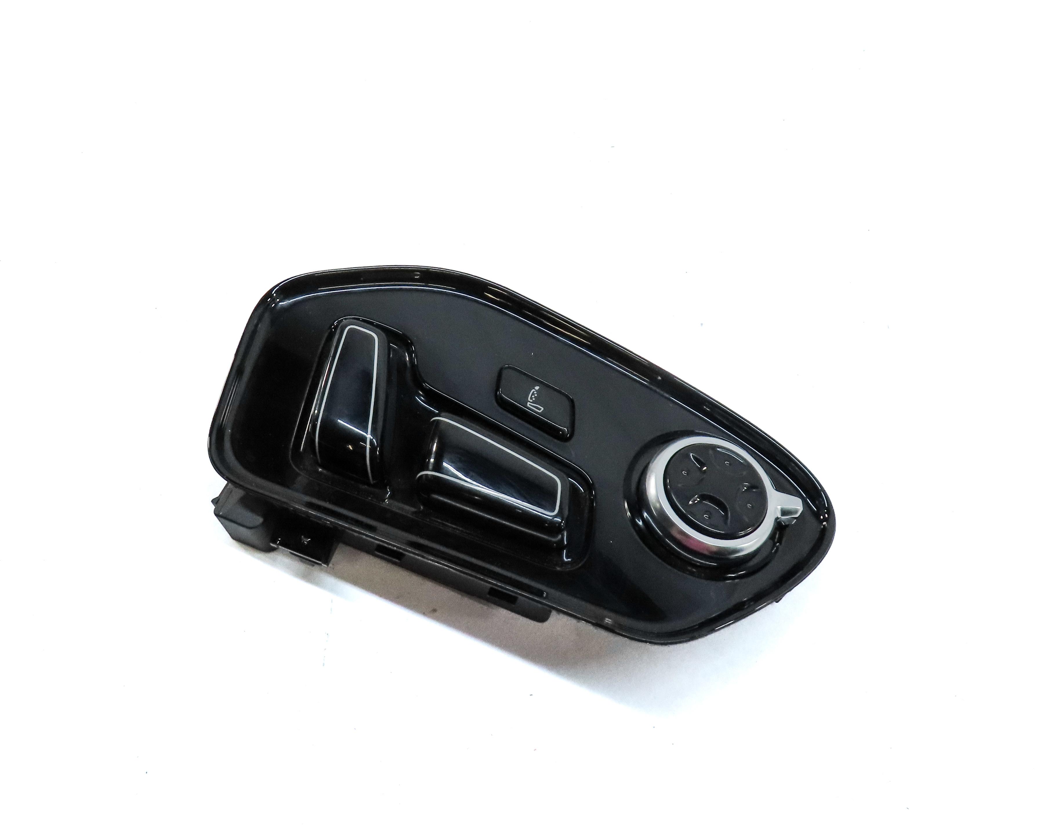 2014 AUDI A8 (D4 4H) FRONT RIGHT PASSENGER SEAT ADJUST SWITCH w/ MASSAGE (BLACK) — exact item pictured