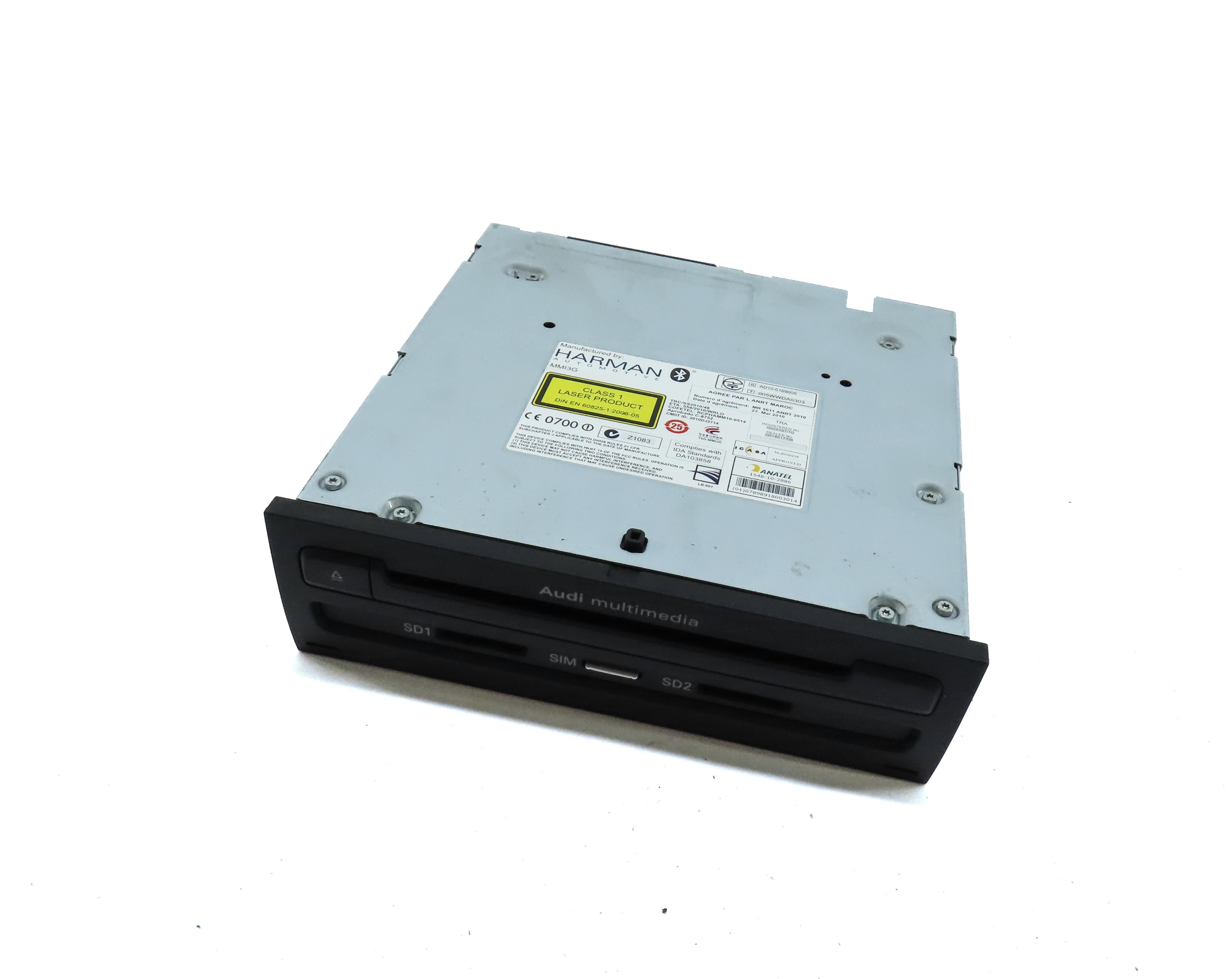 2011-2016 AUDI A8 S8 (D4 4H) RADIO STEREO CD SD MMI MULTIMEDIA PLAYER (OPT. 8DY) — exact item pictured