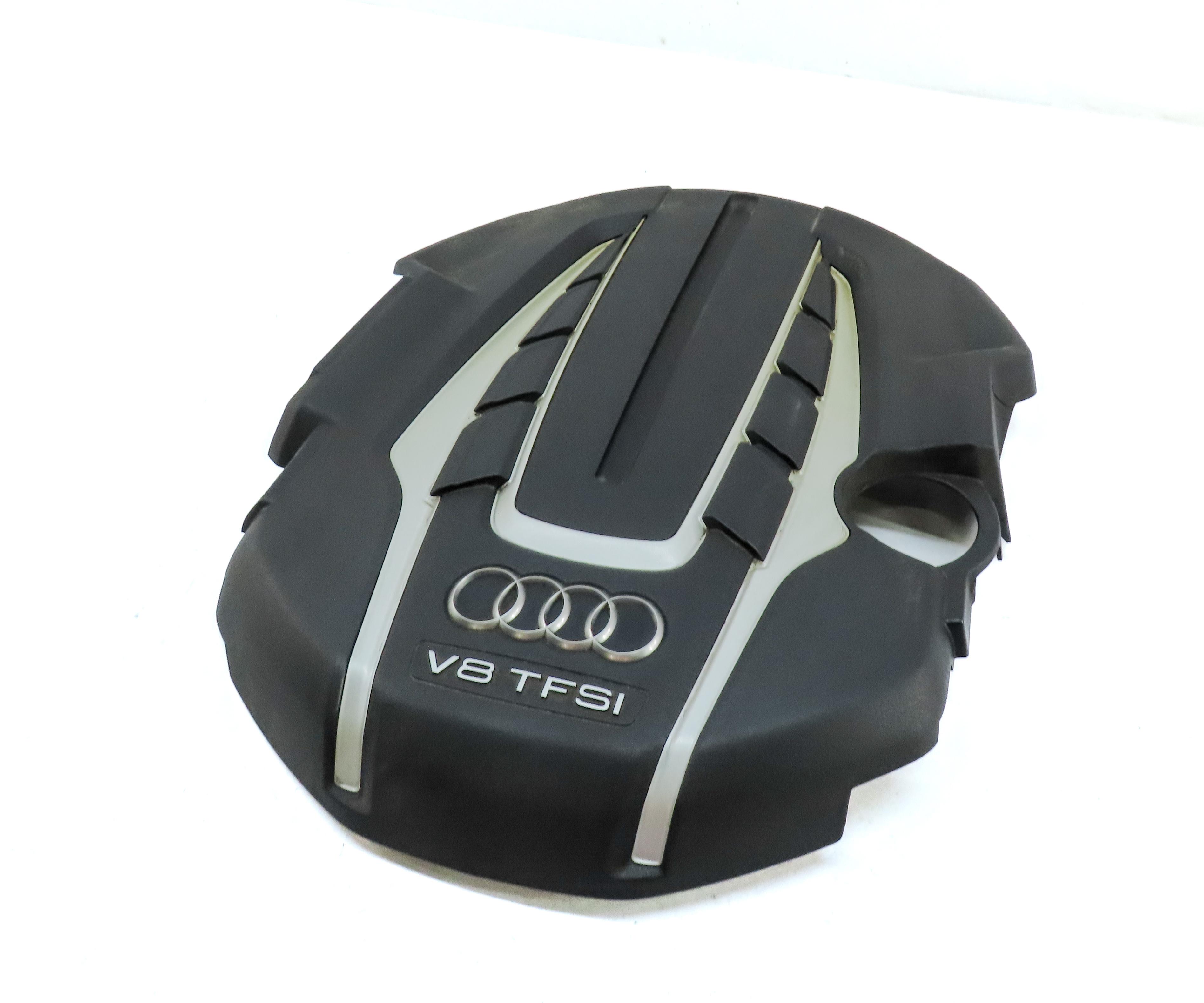 2013-2018 AUDI A8 (D4 4H) 4.0L TURBO V8 TFSI PRIMARY ENGINE COVER TRIM PANEL — exact item pictured