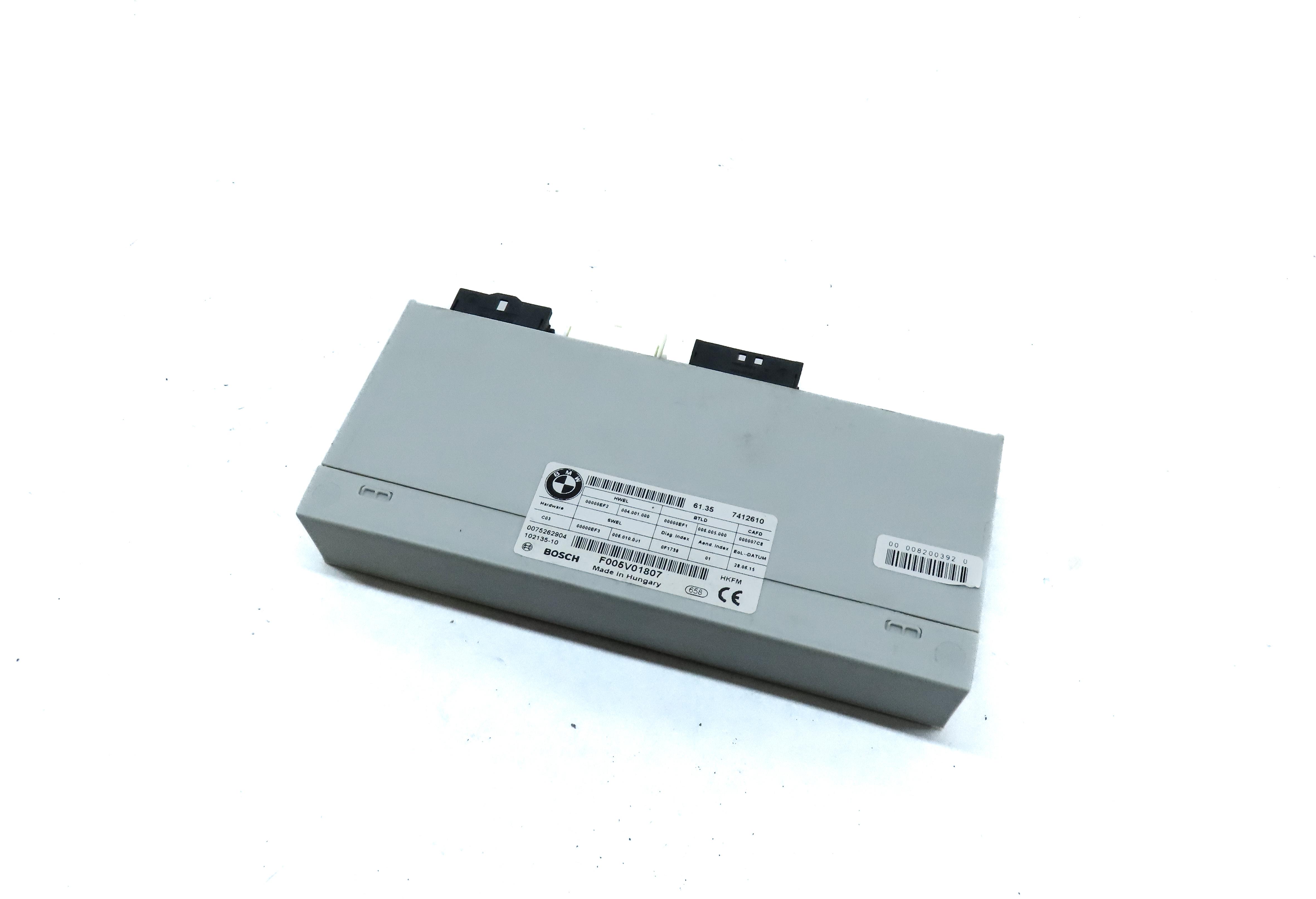 2016 BMW 428i GRAN COUPE (F36) HATCH TRUNK ELECTRIC KEYLESS OPEN CONTROL MODULE — exact item pictured