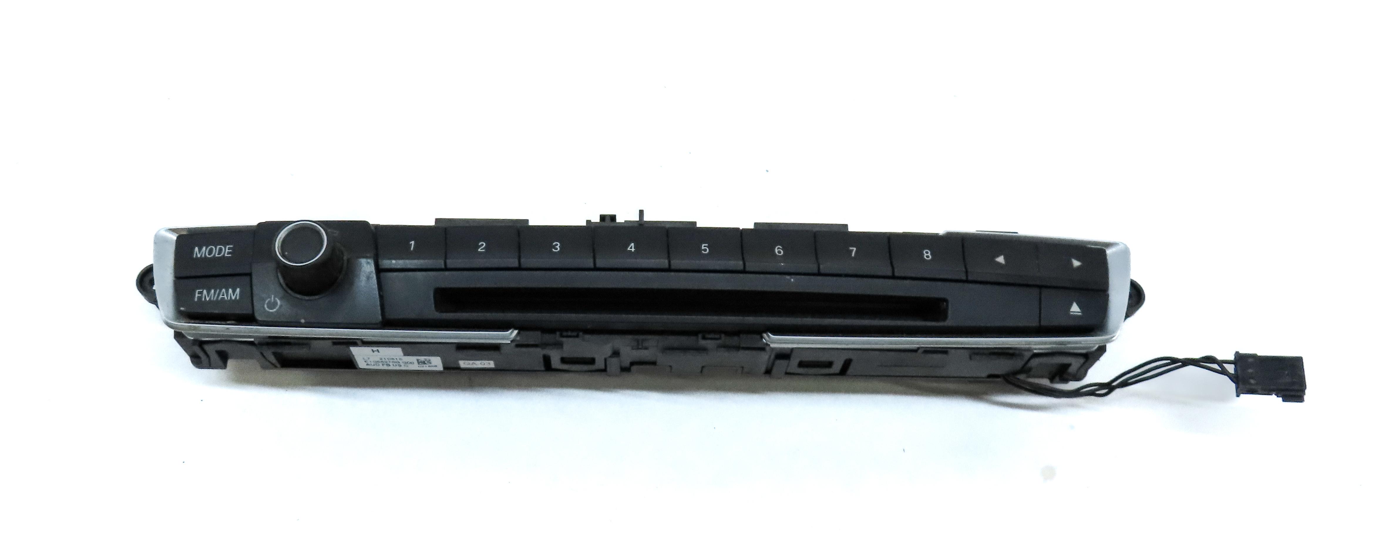 2016 BMW 428i GRAN COUPE (F36) FRONT RADIO CONTROL PANEL 61319363497 — exact item pictured