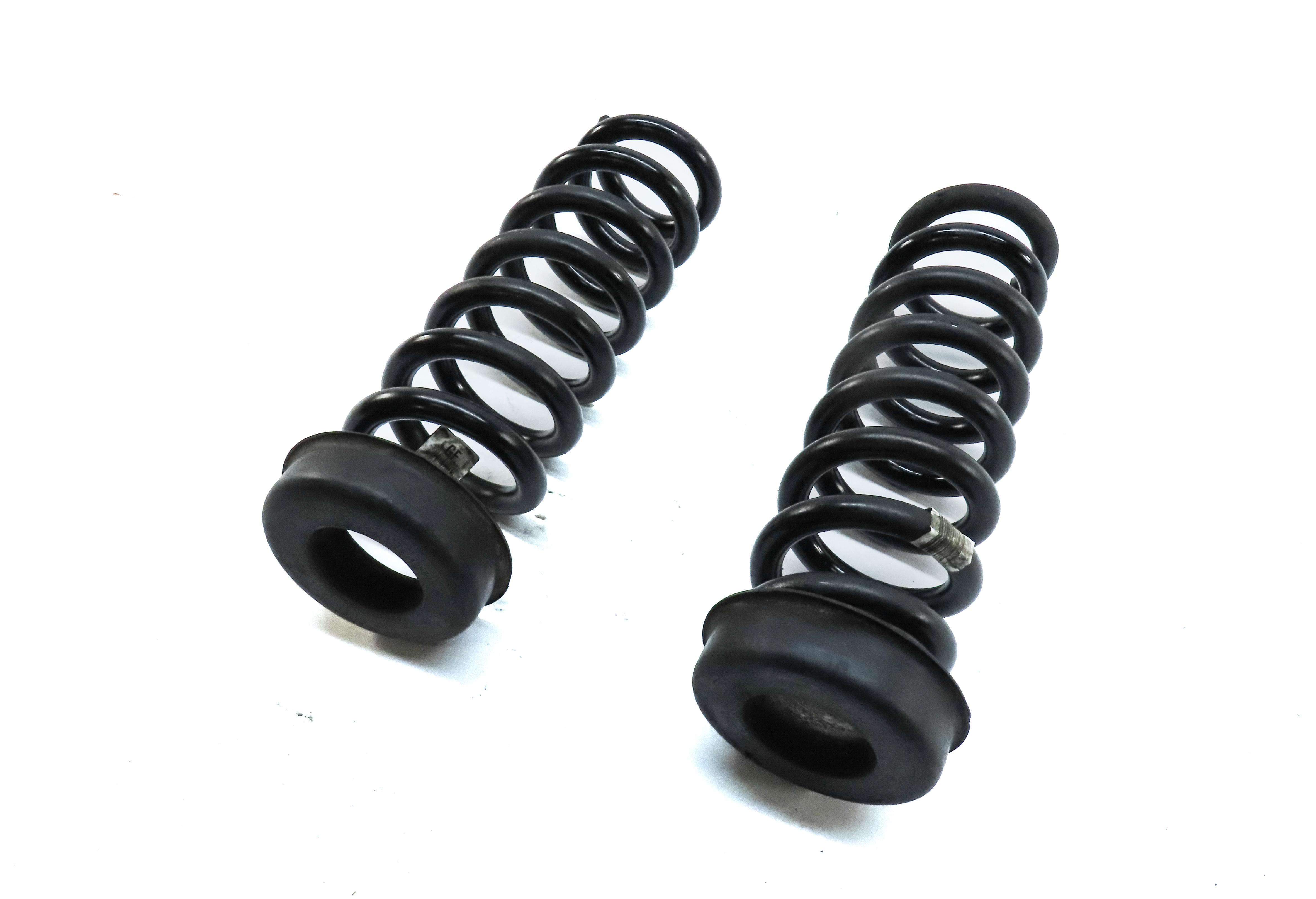 15-16 BMW 4 (F32) RWD REAR LEFT & RIGHT STANDARD SUSPENSION COIL SPRING SET 2 — exact item pictured