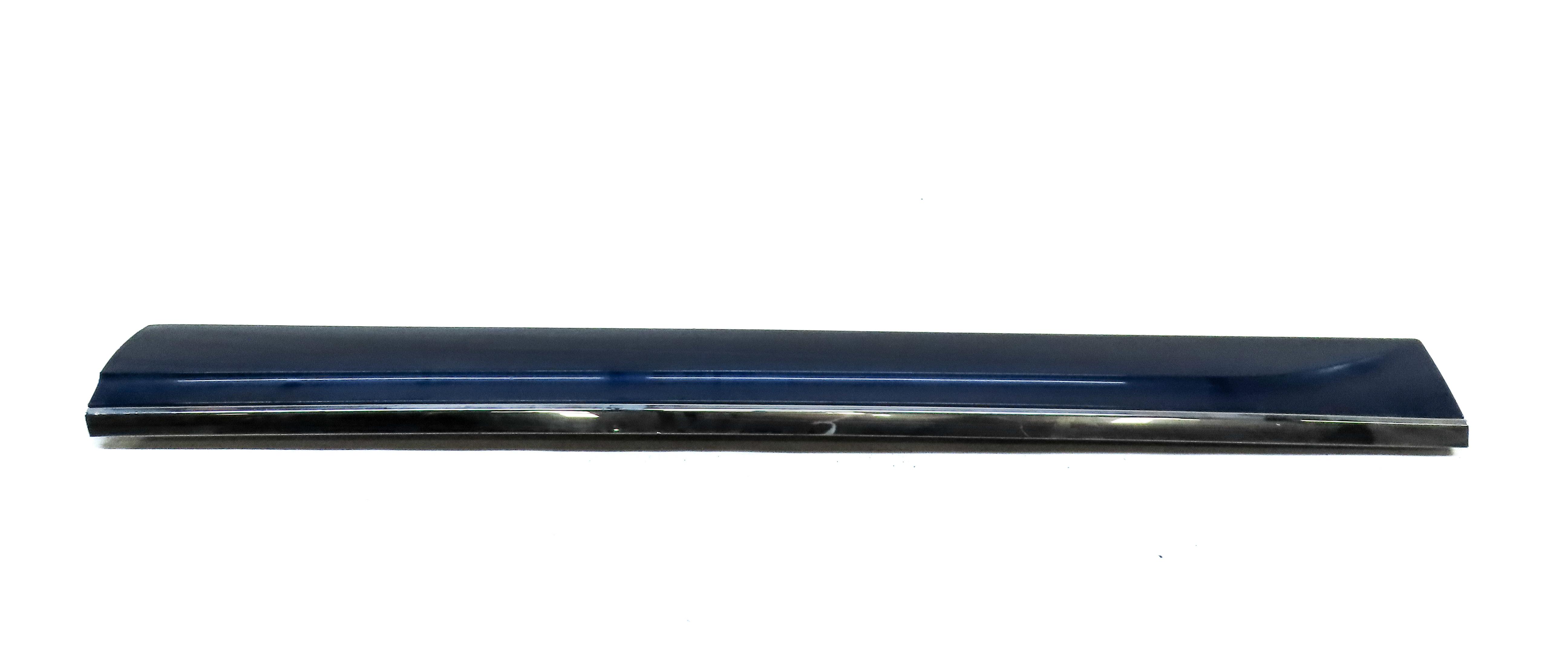 2014 AUDI Q5 (B8 8R) FRONT LEFT LOWER DOOR MOULDING TRIM (SCUBA BLUE METALLIC) — exact item pictured
