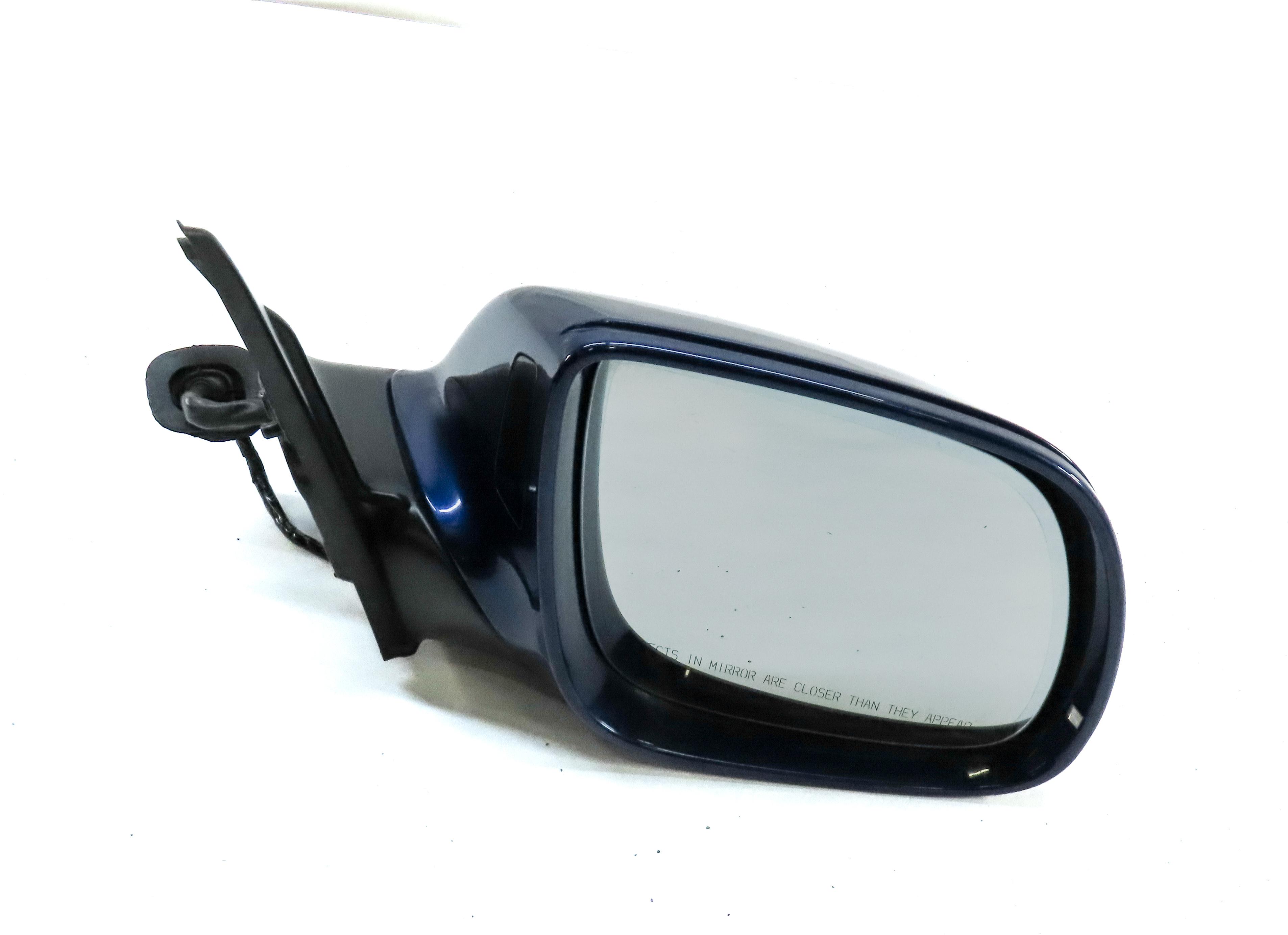 09-14 AUDI Q5 (8R) RIGHT P-FOLD HEAT AUTODIM MEMORY DOOR MIRROR w/ LIGHT (BLUE) — exact item pictured