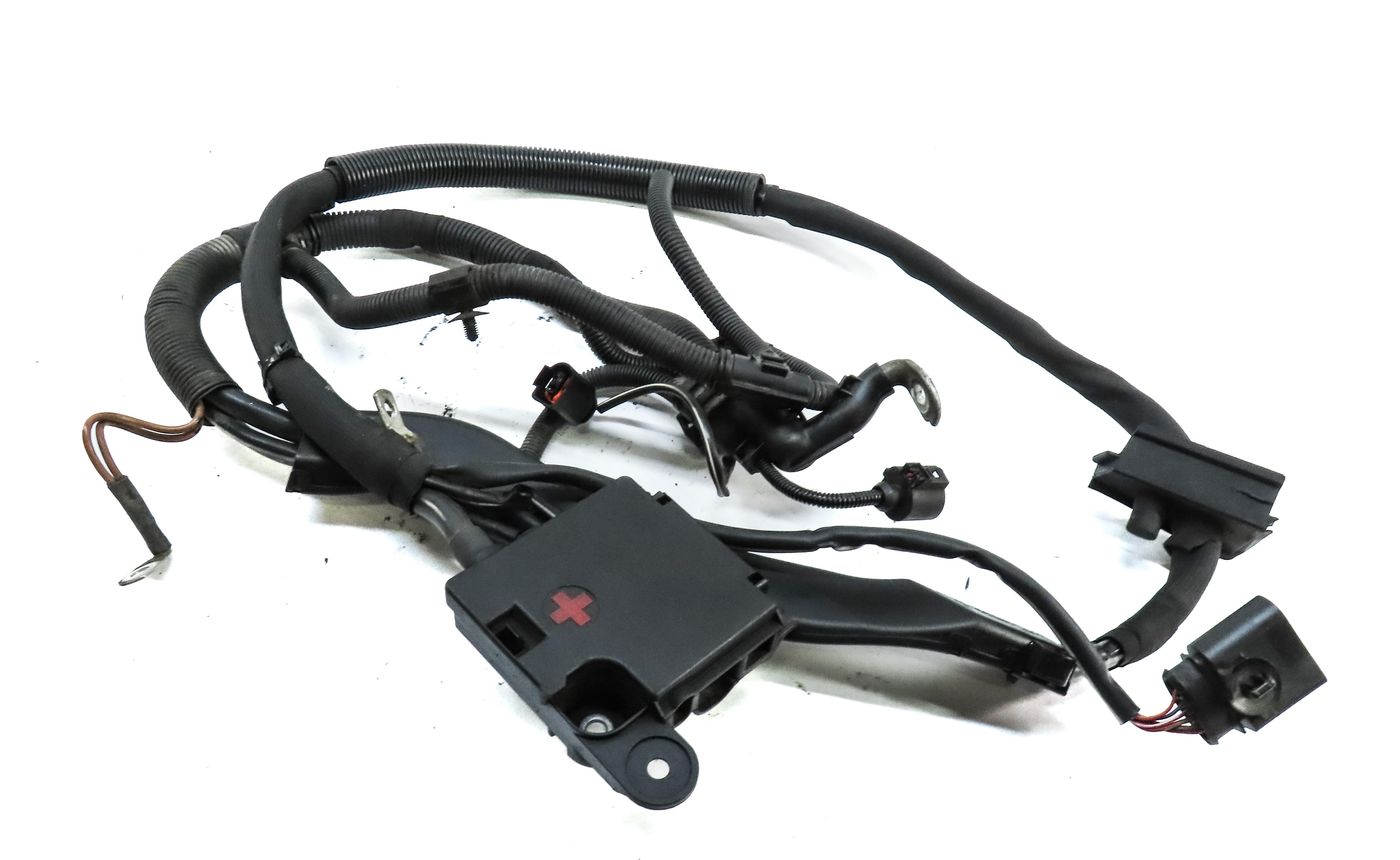 2014 AUDI Q5 B8 8R 3.0L TURBO DIESEL ENGINE CPNB ALTERNATOR STARTER WIRE HARNESS — exact item pictured