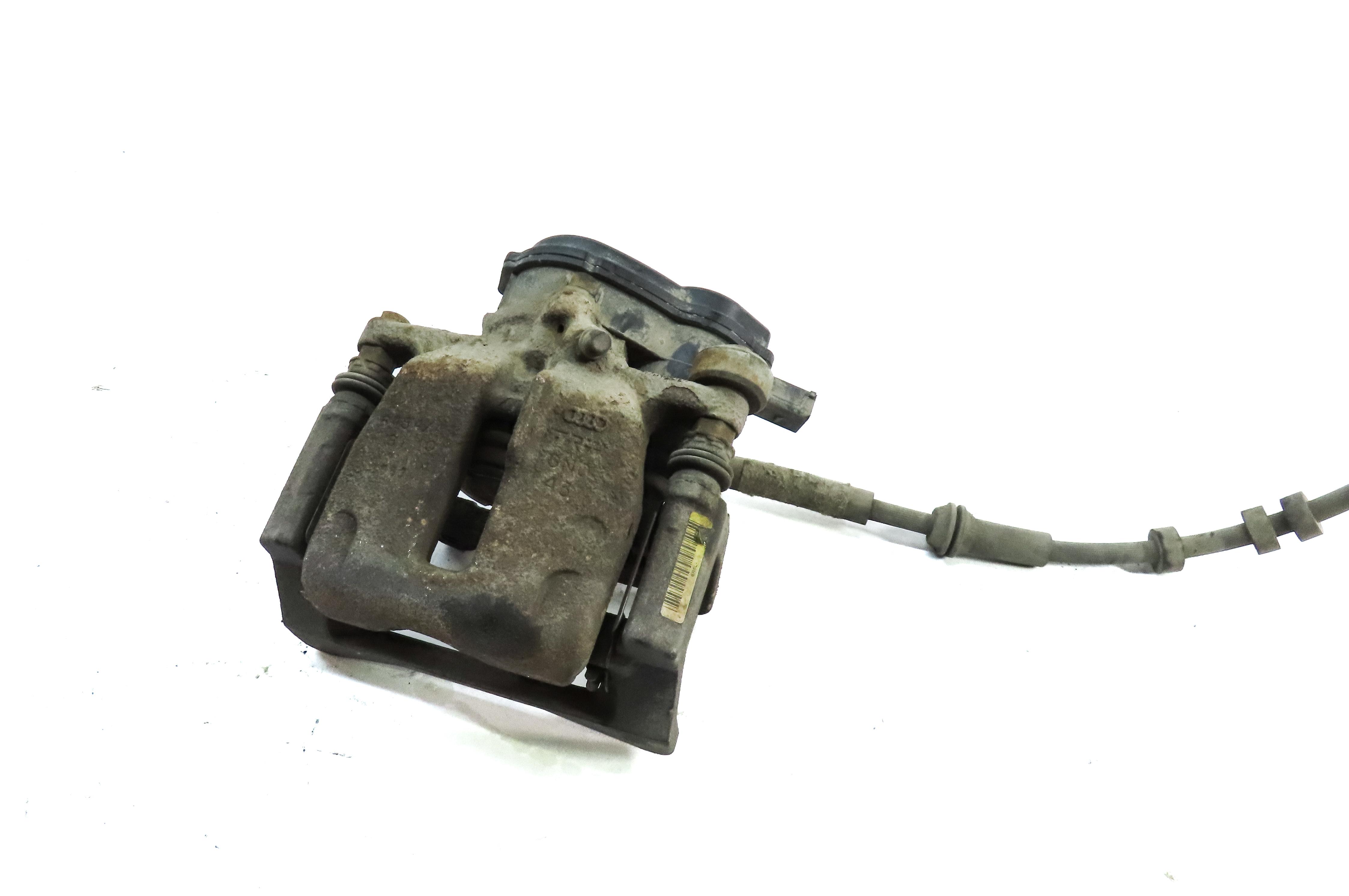 13-17 AUDI Q5 (B8 8R) REAR LEFT DRIVER BRAKE CALIPER w/ ACTUATOR (12.99" ROTOR) — exact item pictured