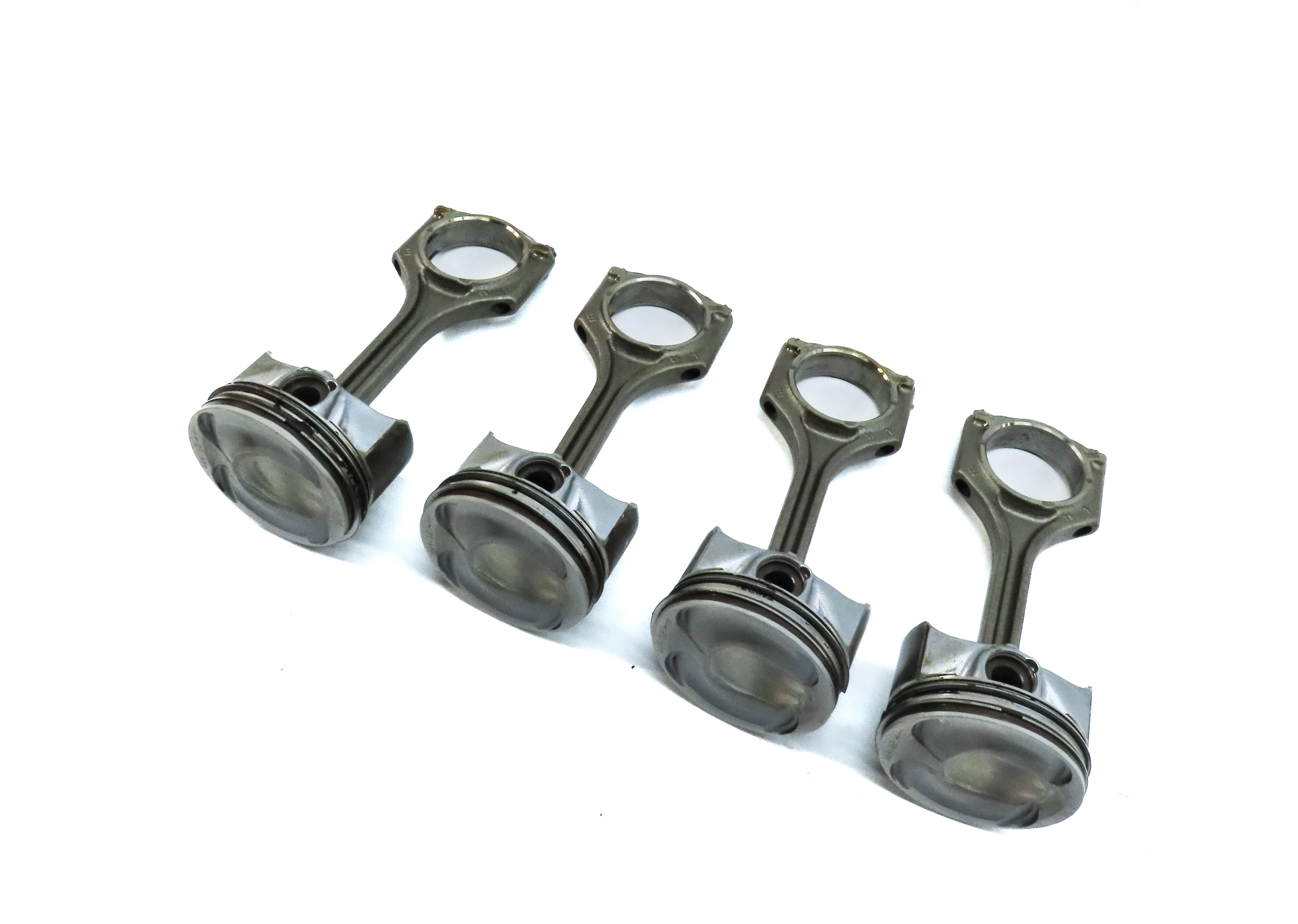 2013 LAND RANGE ROVER EVOQUE L538 2.0L TURBO ENGINE PISTON & CONNECTING ROD SET4 — exact item pictured