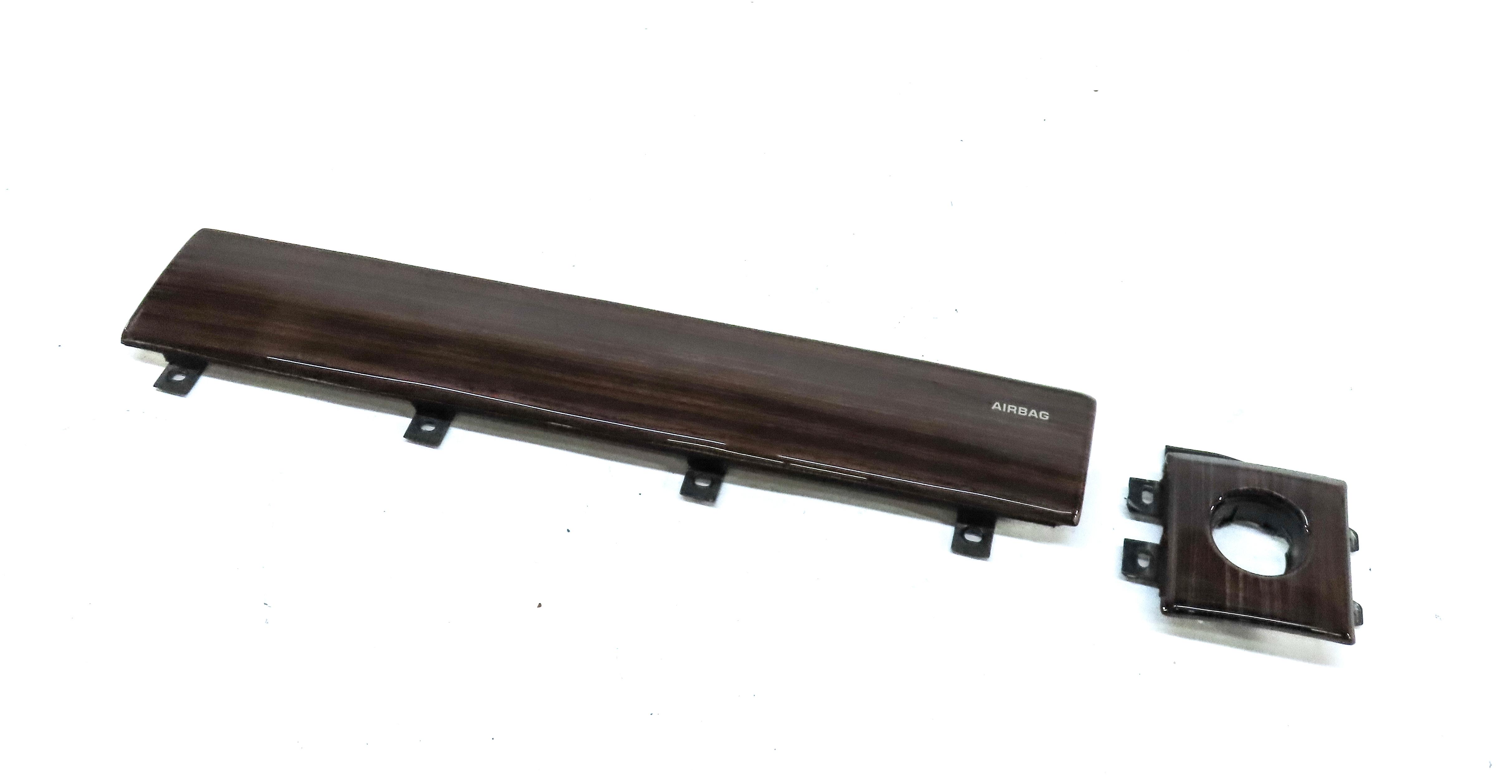 2013 LAND RANGE ROVER EVOQUE (L538) DASH & IGNITION TRIM MACASSAR FIGURED WOOD — exact item pictured