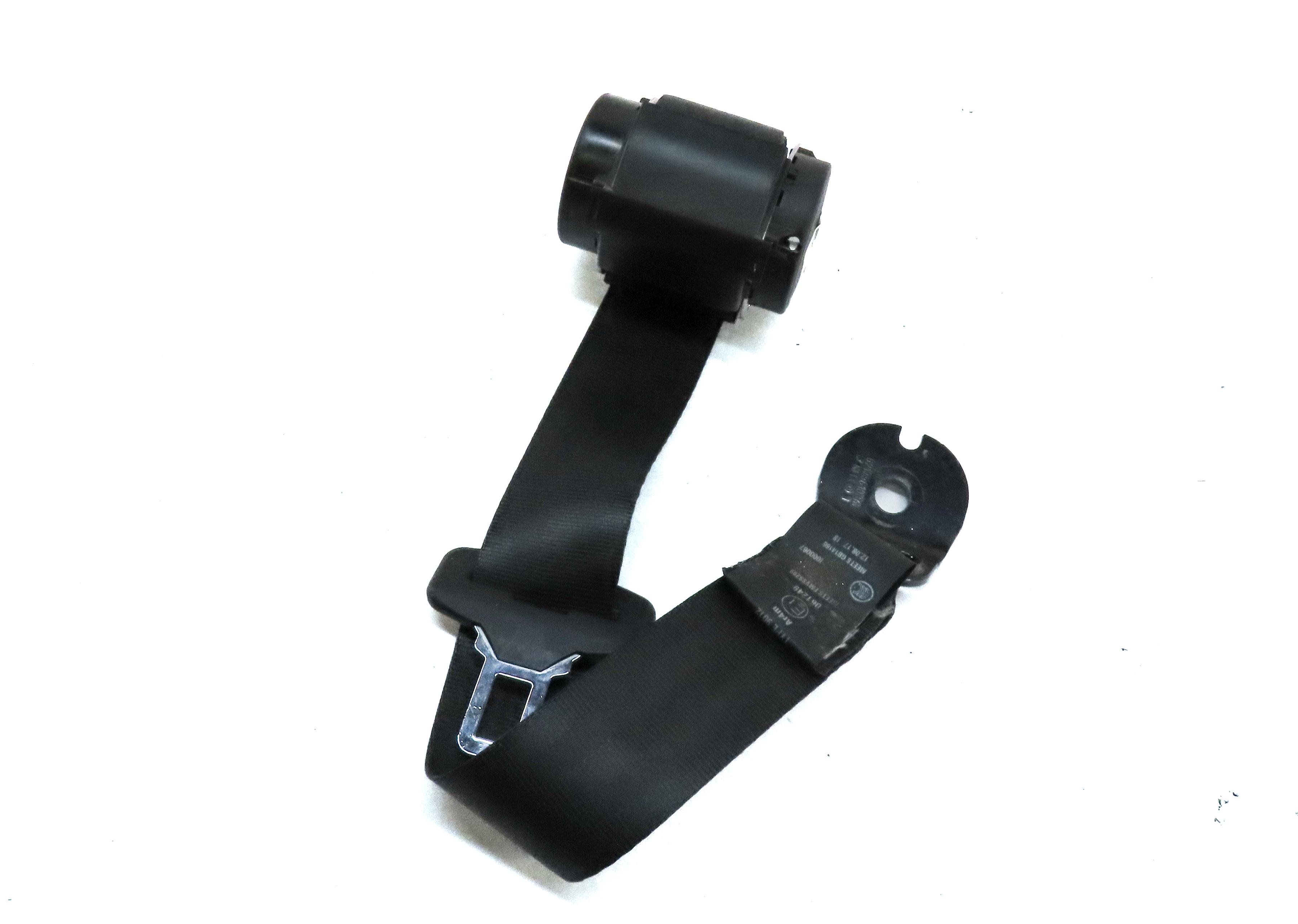 2013 LAND RANGE ROVER EVOQUE (L538) REAR 2ND ROW RIGHT SEATBELT RETRACTOR BLACK — exact item pictured