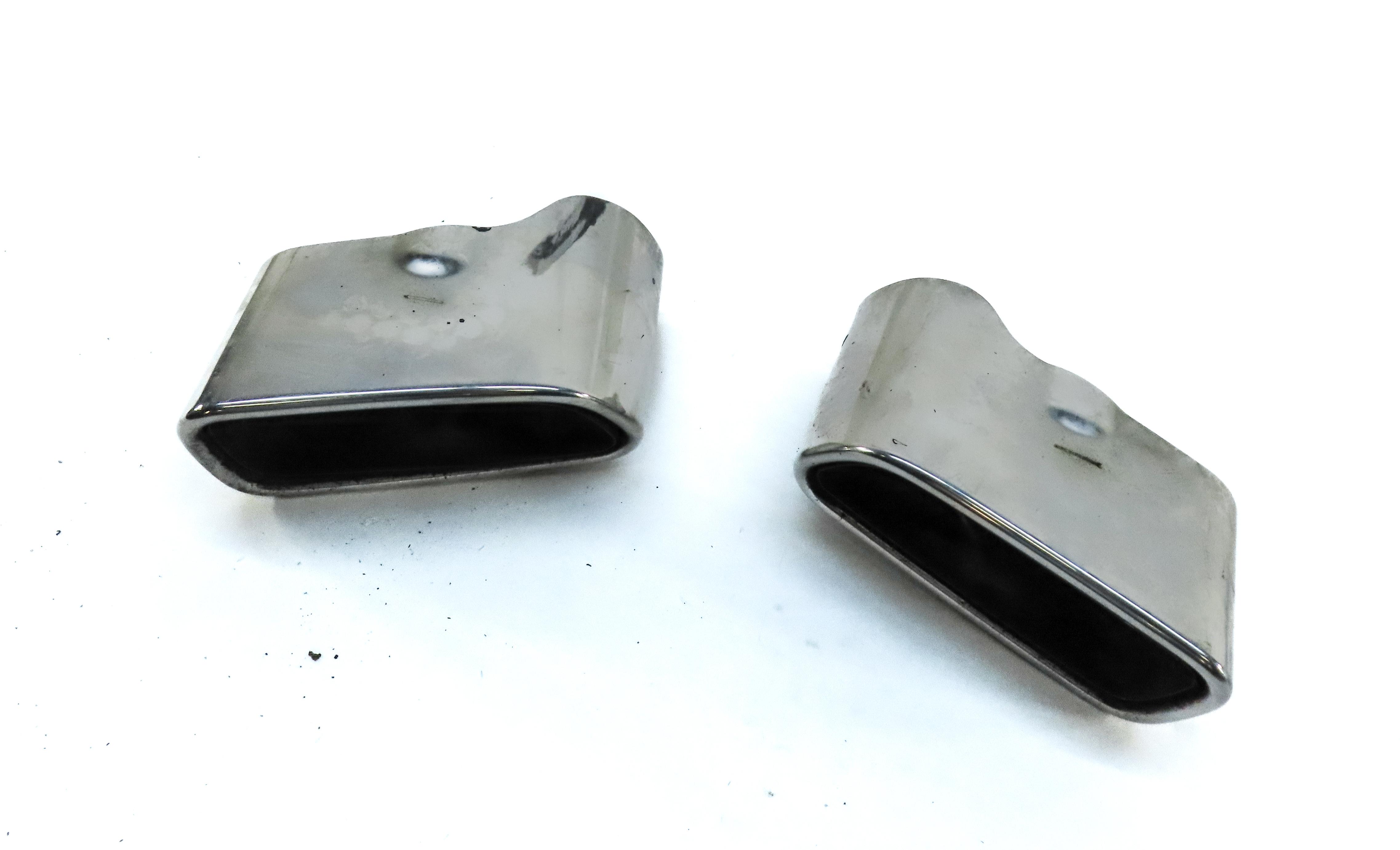 2016 MERCEDES CLA CLASS (C117) 2.0L TURBO M270 ENGINE MUFFLER EXHAUST TIP SET 2 — exact item pictured