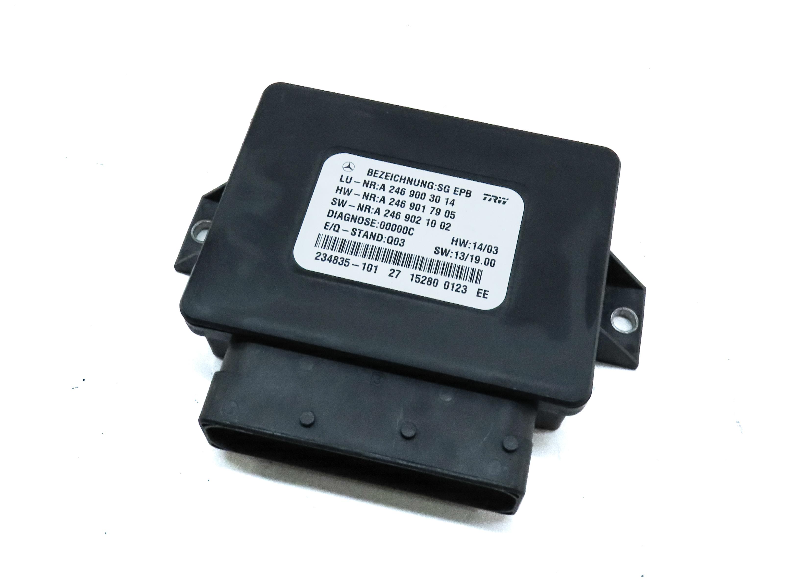 14-19 MERCEDES B250 CLA250 GL350 GL450 GL550 ML350 ML550 - PARKING BRAKE MODULE — exact item pictured