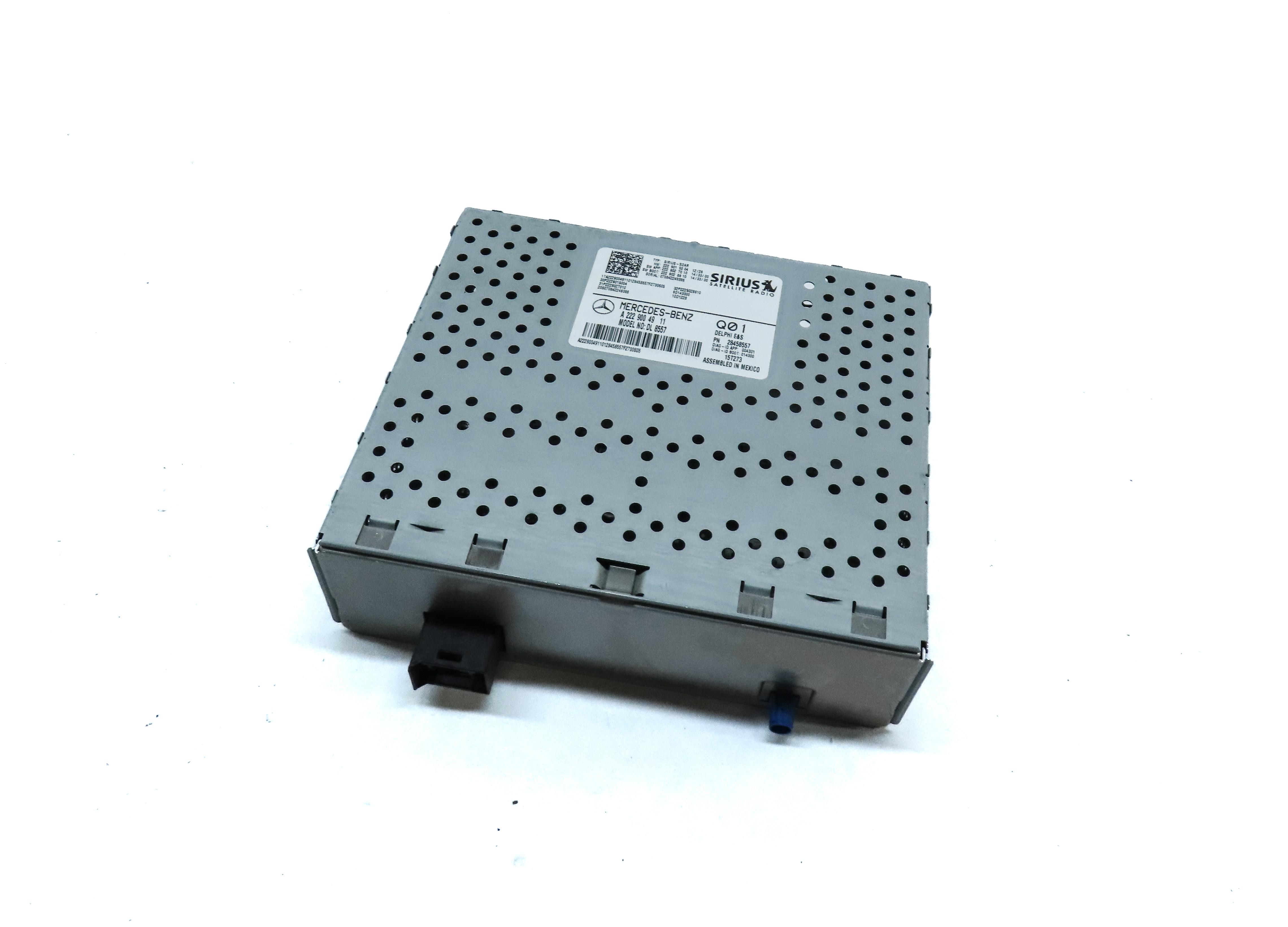2016 MERCEDES CLA CLASS (C117) SIRIUS SATELLITE RADIO RECEIVER MODULE 2229004911 — exact item pictured
