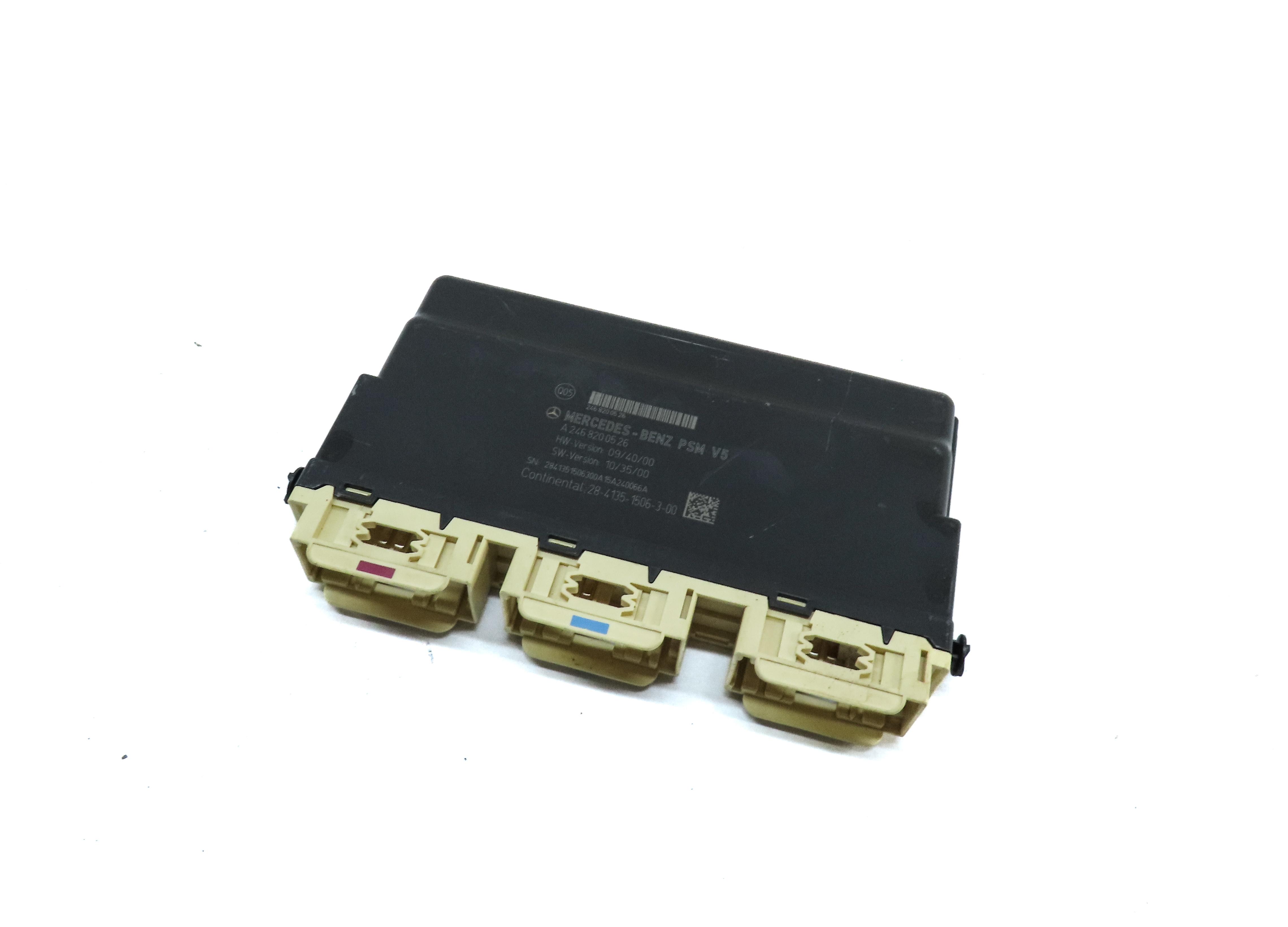 2016 MERCEDES CLA CLASS (C117) FRONT RIGHT PASSENGER SEAT CONTROL MODULE (BLACK) — exact item pictured