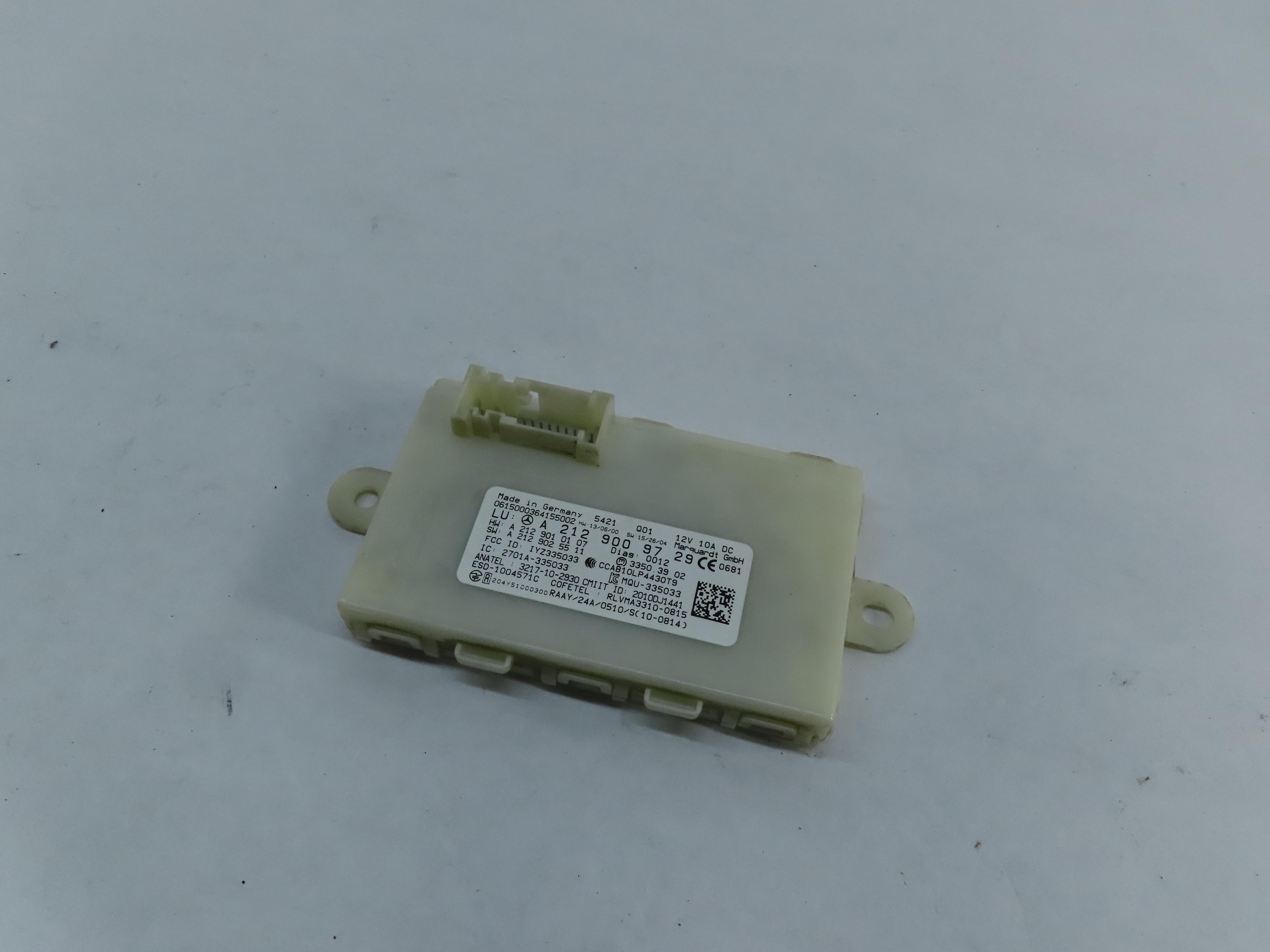 2016 MERCEDES CLA CLASS (C117) KEYLESS GO ENTRY CONTROL MODULE 2129009729 — exact item pictured