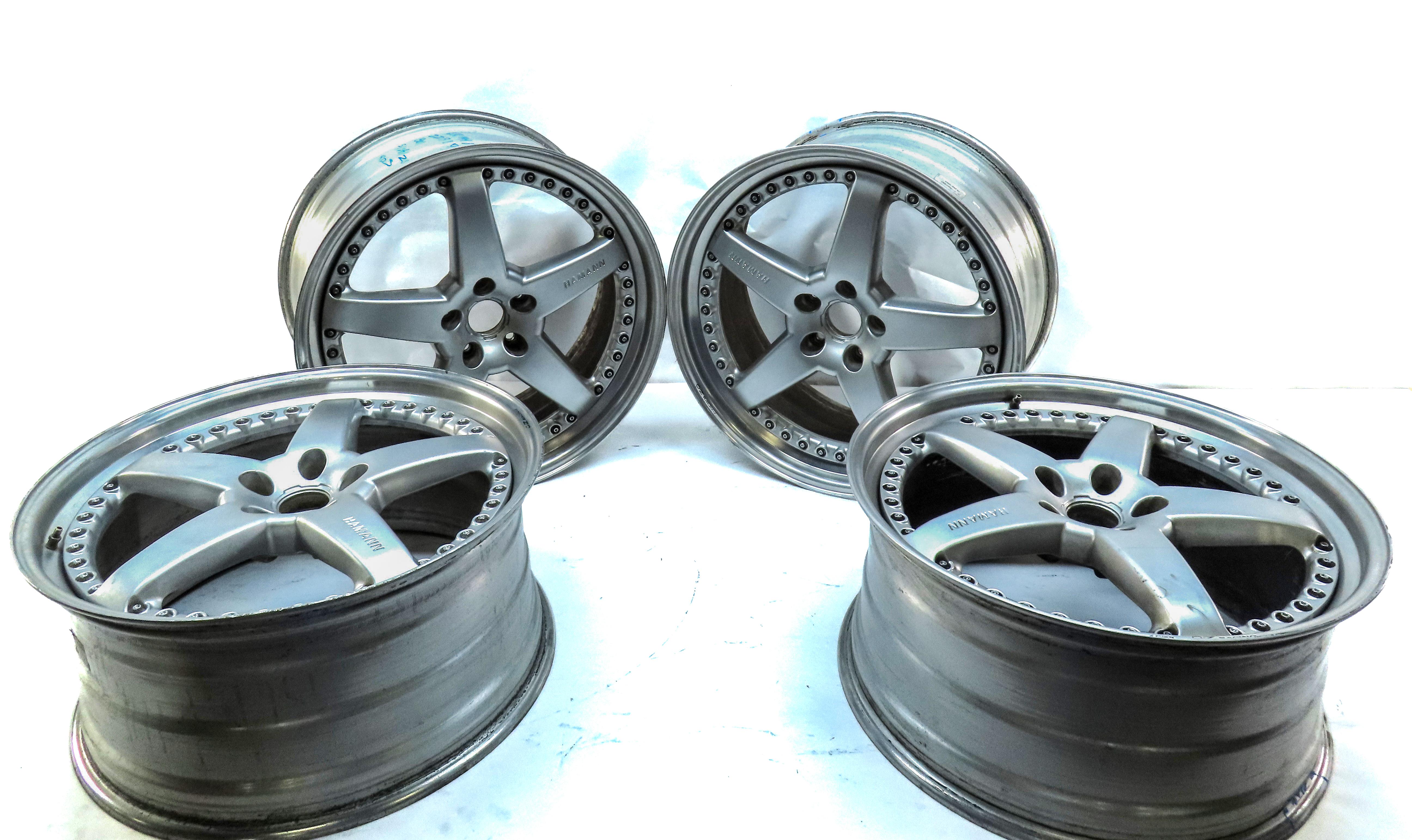 2012 RANGE ROVER EVOQUE (L538) 22x8.5 OZ RACING HAMANN 2 PIECE WHEEL RIM SET 4 — exact item pictured
