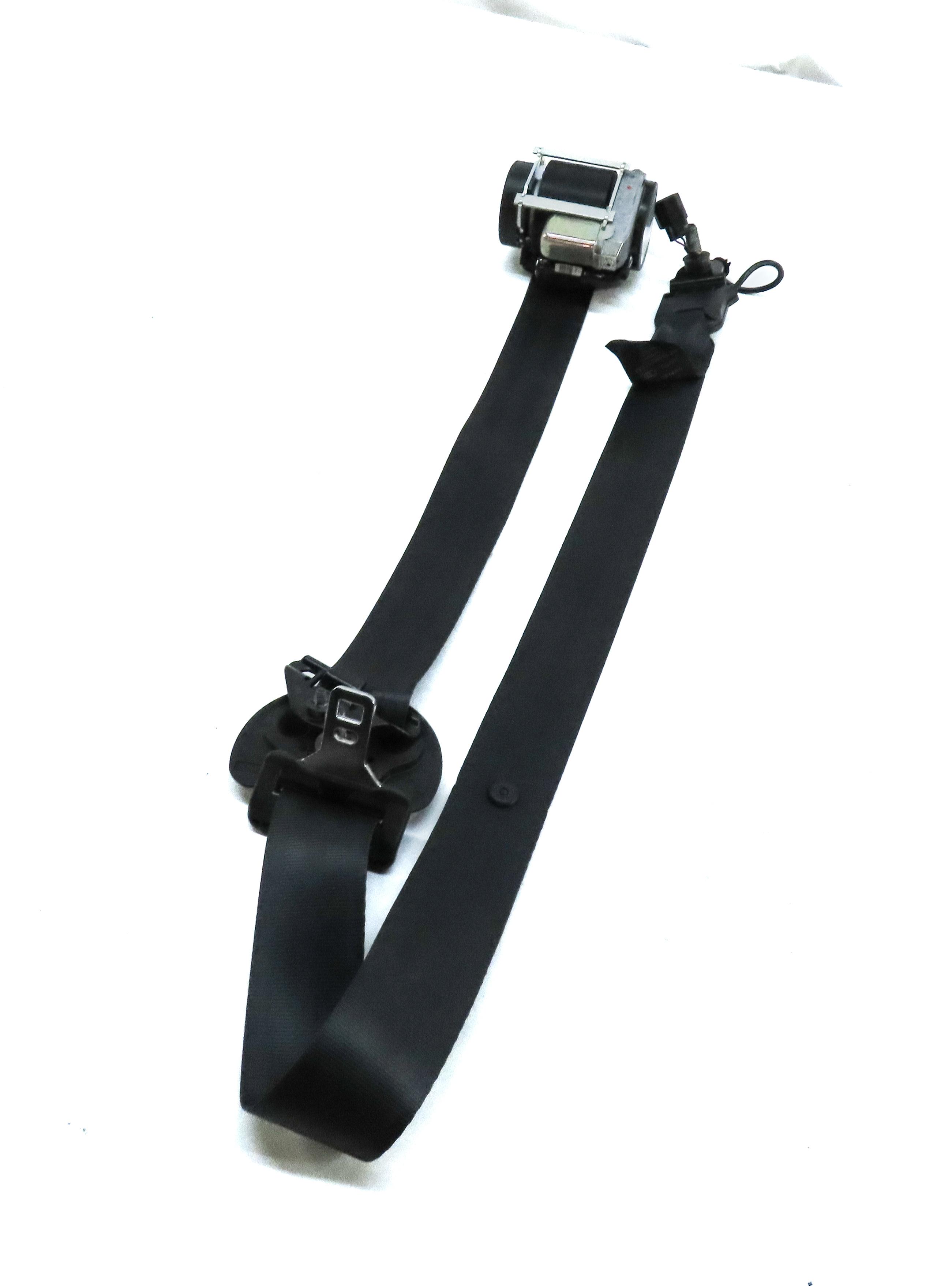 12-17 LAND RANGE ROVER EVOQUE L538 2-DOOR FRONT RIGHT SEATBELT RETRACTOR (BLACK) — exact item pictured