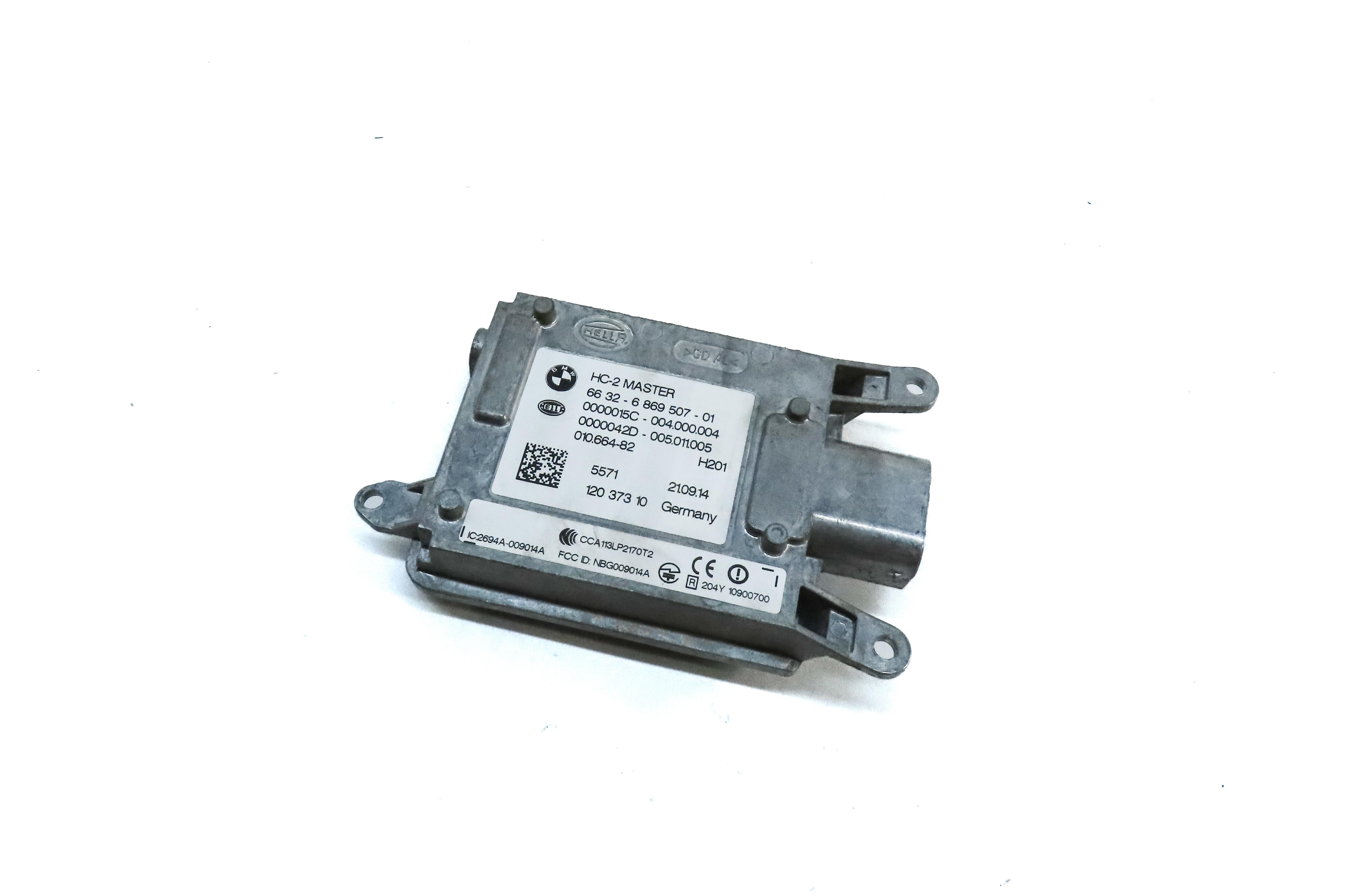 2015 BMW 750Li (F01) REAR BLIND SPOT RADAR DISTANCE SENSOR MODULE (MASTER) — exact item pictured