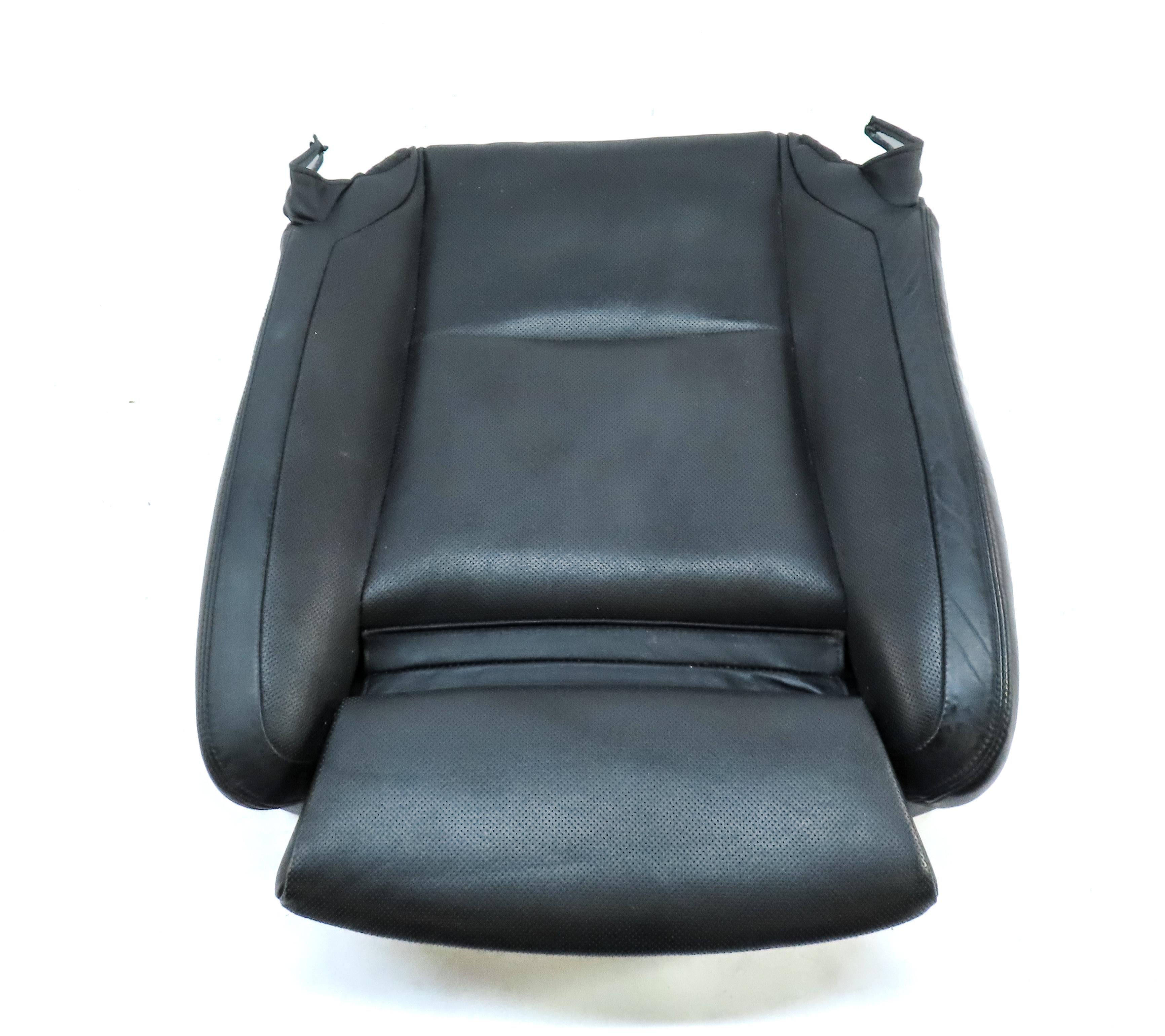 2015 BMW 750Li (F01) FRONT LEFT DRIVER LOWER HEATED VENTED SEAT CUSHION (BLACK) — exact item pictured