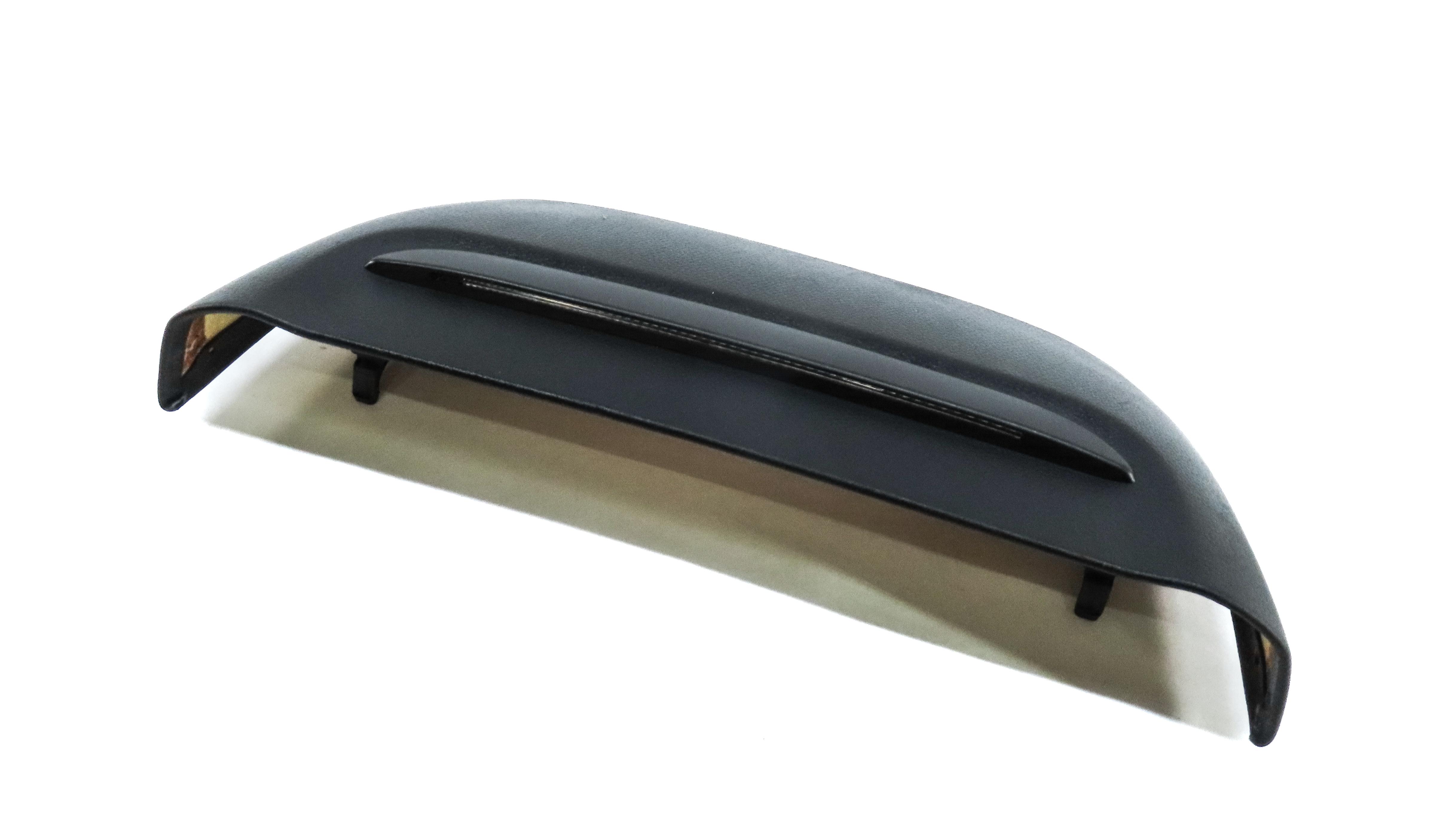2015 BMW 750Li (F01) FRONT LEFT DRIVER SEAT BACK COVER TRIM (BLACK) — exact item pictured