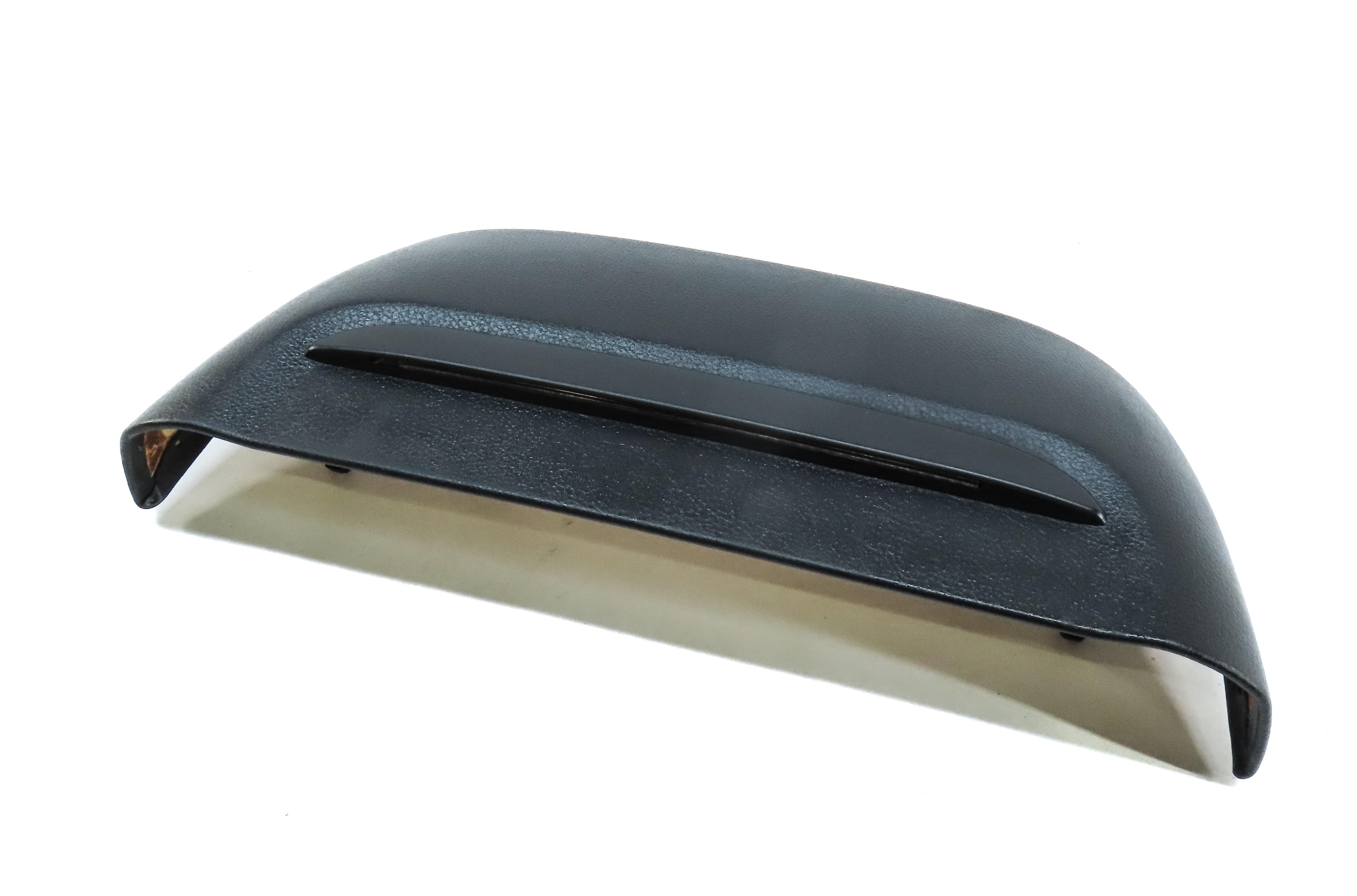 2015 BMW 750Li (F01) FRONT RIGHT PASSENGER SEAT BACK COVER TRIM (BLACK) — exact item pictured
