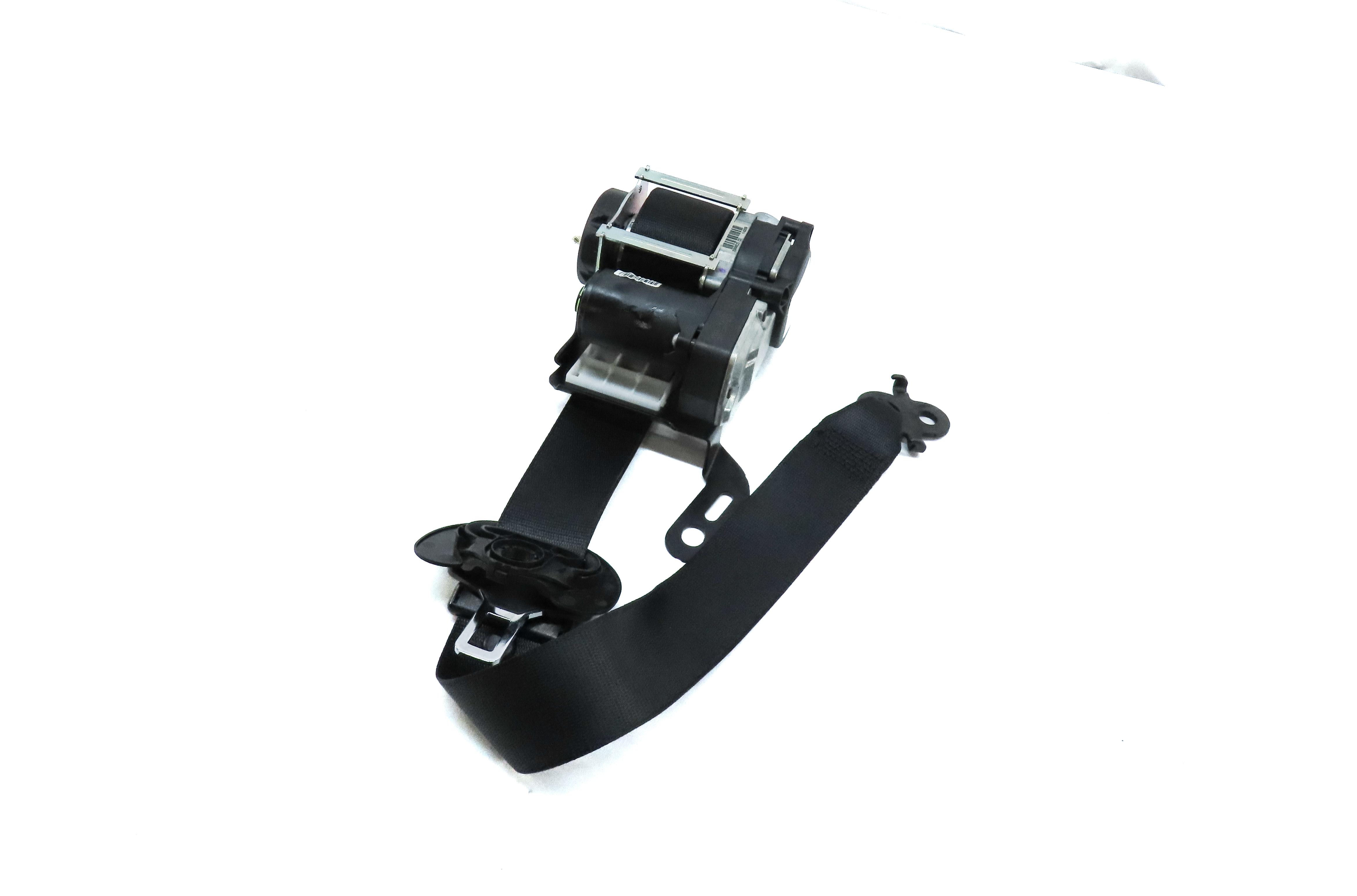 13-15 BMW 740i 750i 760i (F01 F02 F04) RIGHT FRONT SEATBELT RETRACTOR (BLACK) — exact item pictured