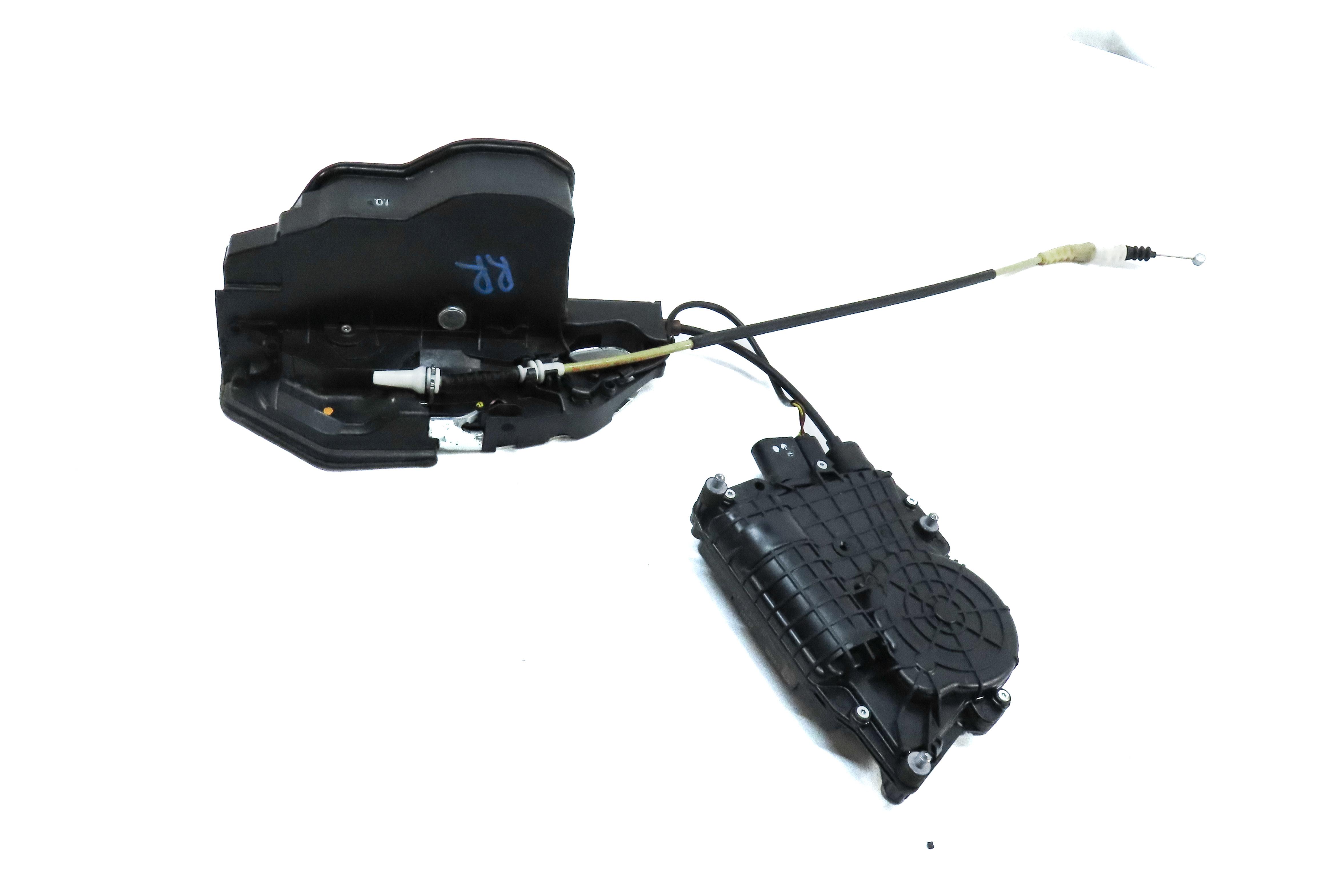 2011-2015 BMW 740i 750i 760i (F01) RIGHT SIDE REAR DOOR LOCK LATCH (SOFT CLOSE) — exact item pictured