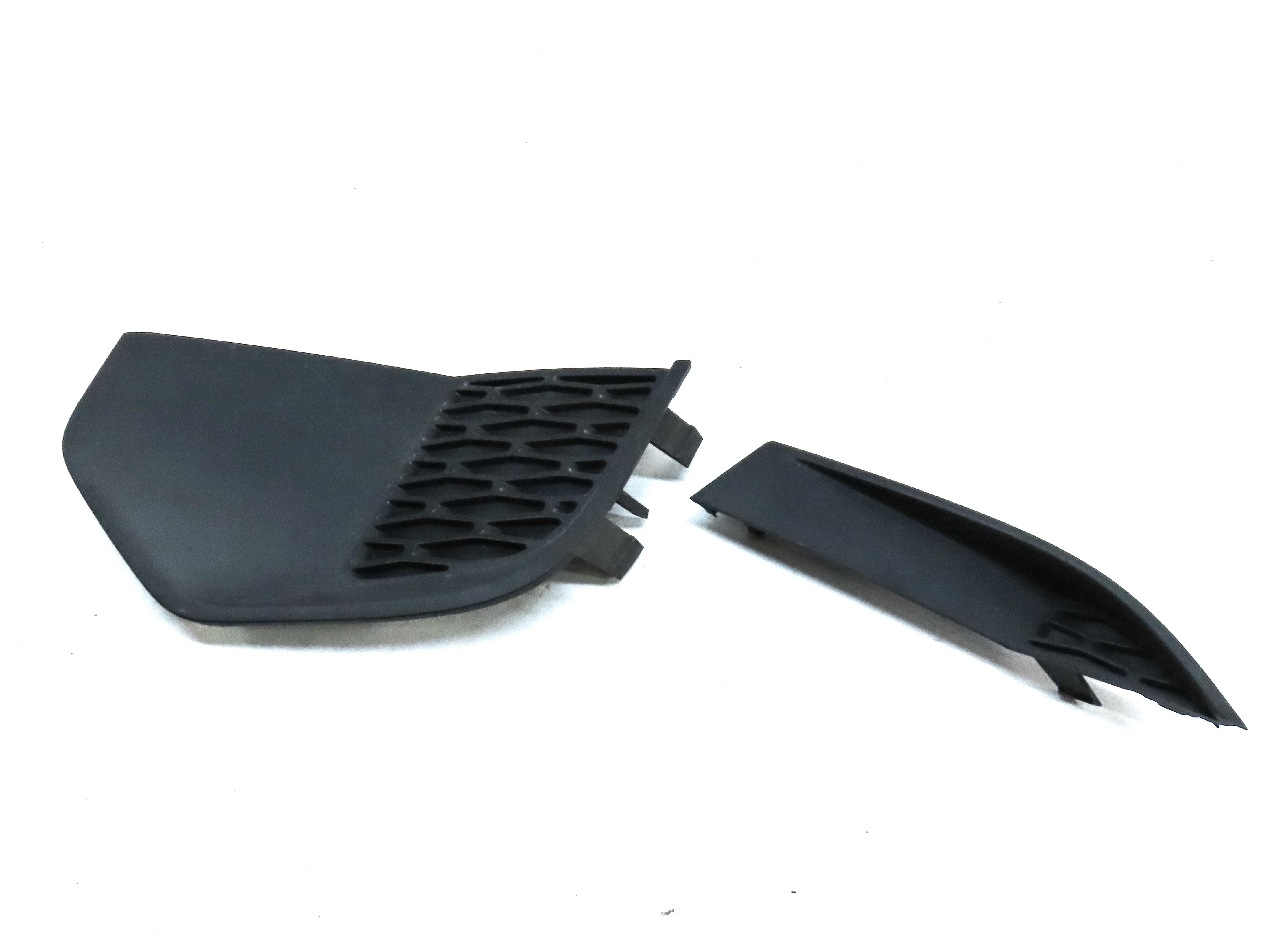 2017 ROVER DISCOVERY SPORT L550 FRONT LEFT BUMPER FOG LIGHT GRILL TRIM SET BLACK — exact item pictured