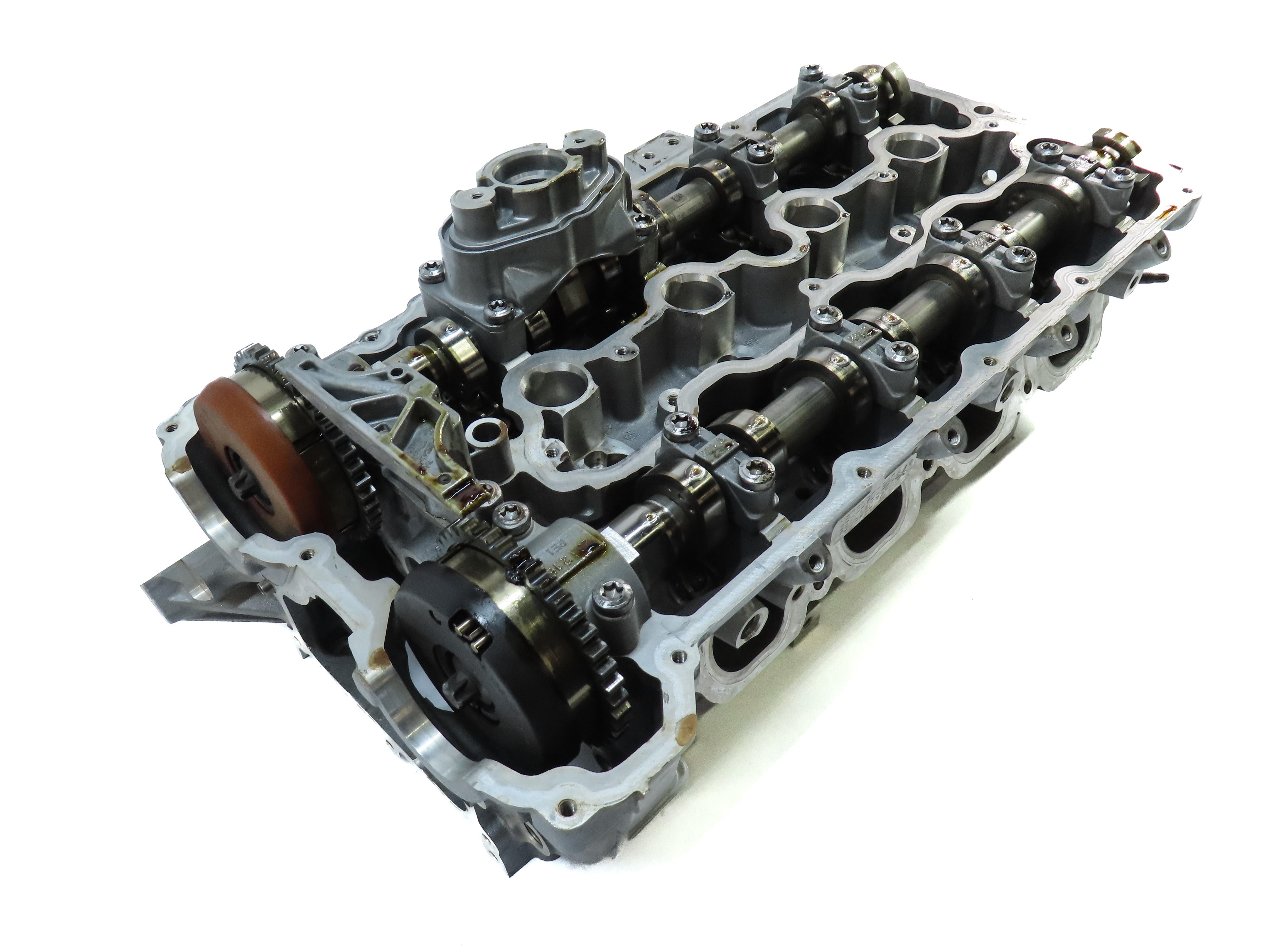 10-13 BMW X5M X6M ///M E70 E71 4.4L TURBO S63 ENGINE LEFT CYLINDER HEAD ASSEMBLY — exact item pictured