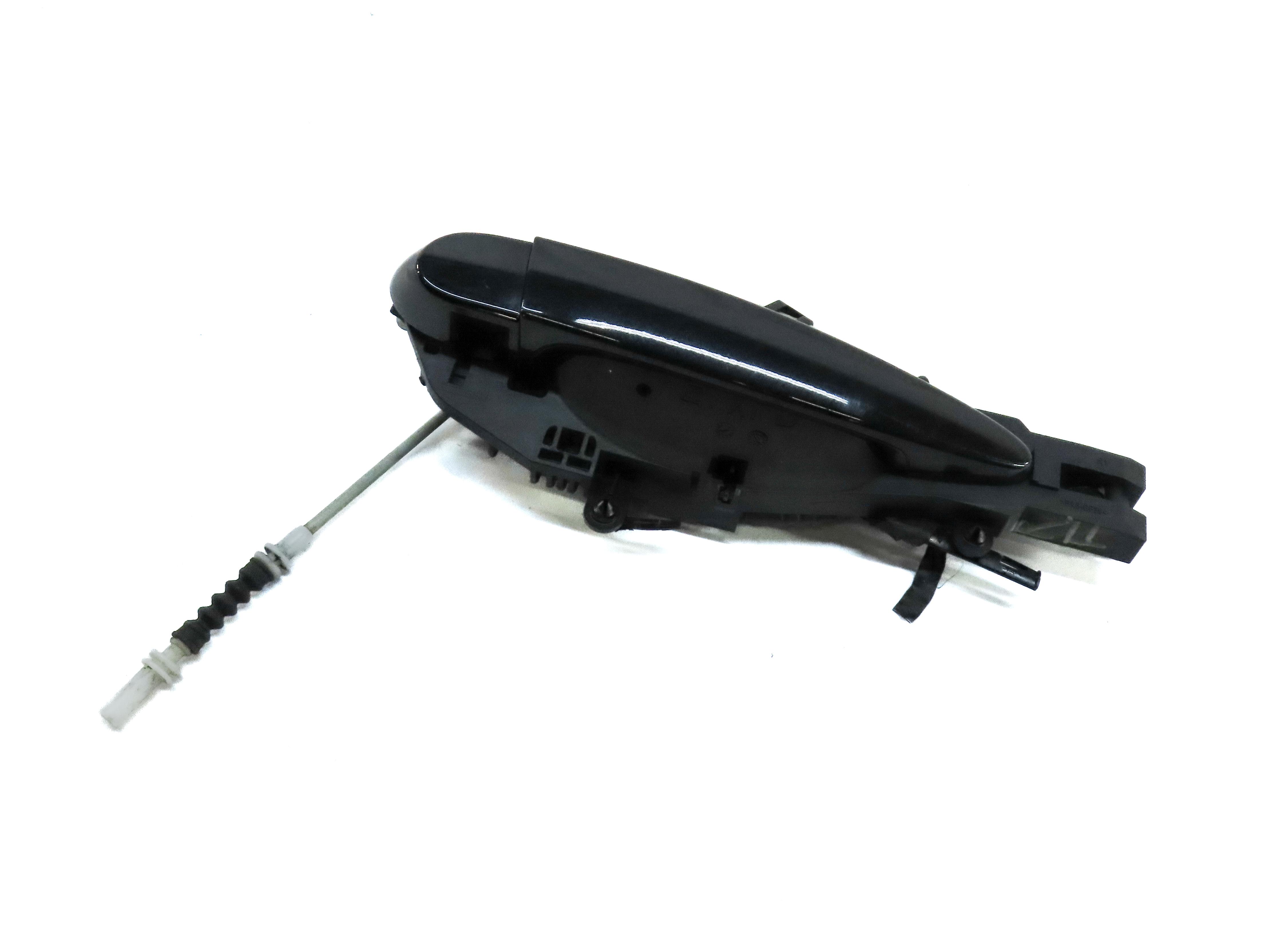 08-14 BMW X5 X5M X6 X6M (E70 E71) RIGHT FRONT COMFORT ACCESS DOOR HANDLE (BLACK) — exact item pictured