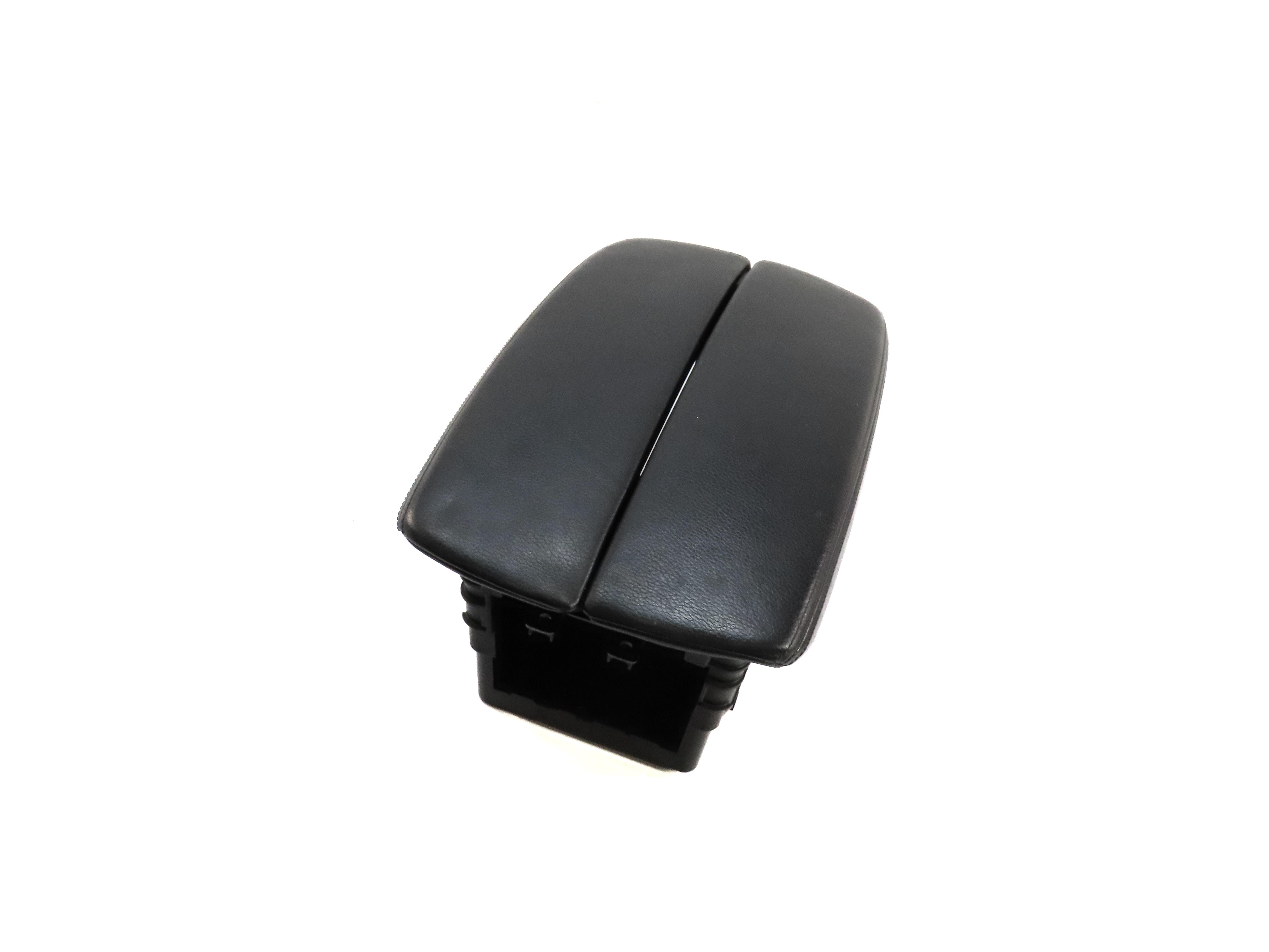 2010-2013 BMW X5 X5M (E70) FRONT CENTER CONSOLE STORAGE BOX ARM REST (BLACK) — exact item pictured