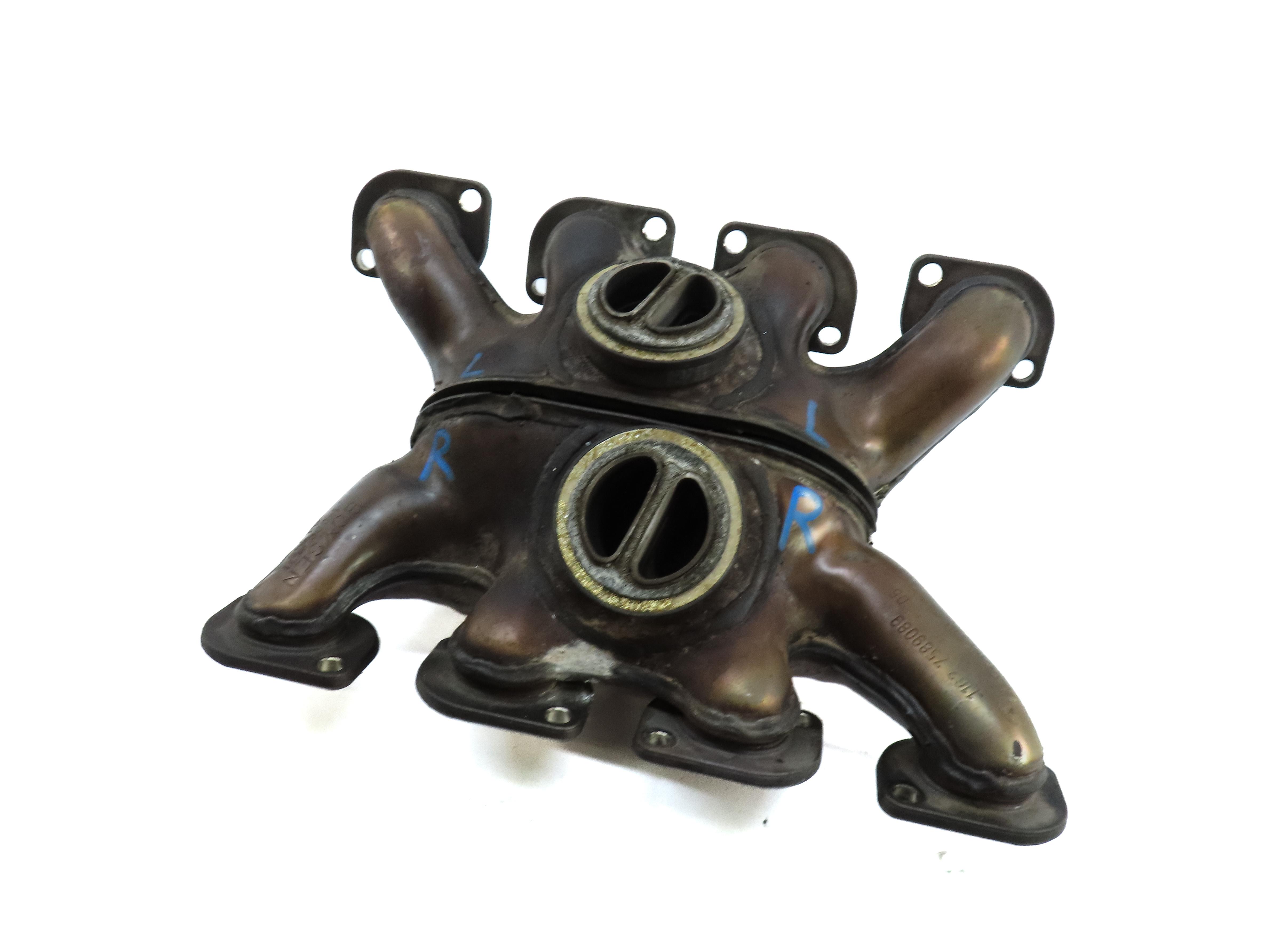 2010-2014 BMW X5M X6M (E70 E71) 4.4L S63 ENGINE - EXHAUST MANIFOLD HEADER PIPE — exact item pictured