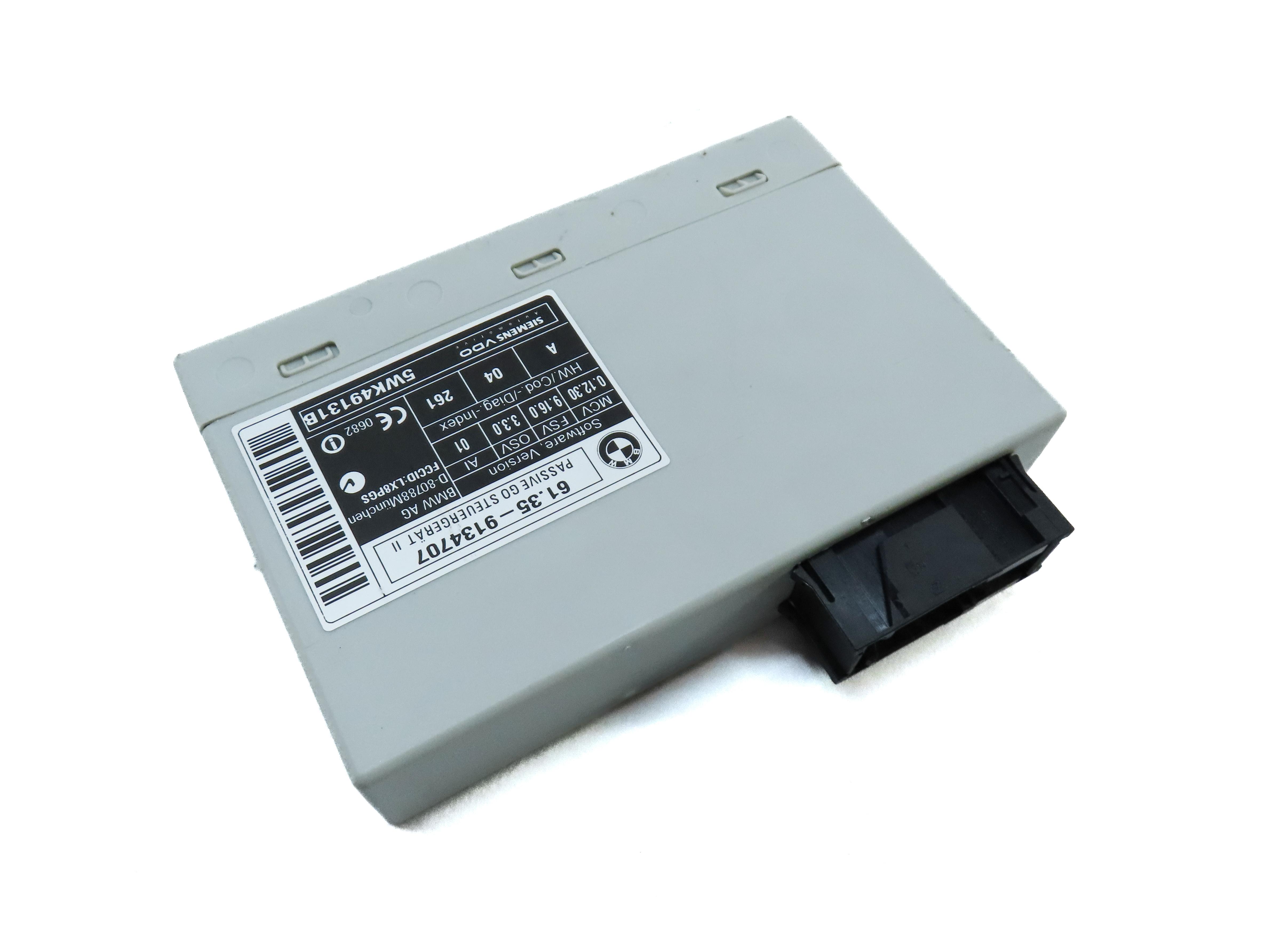 07-14 BMW 5 X5 X6M SERIES (E60 E70 E71) KEYLESS ENTRY PASSIVE GO CONTROL MODULE — exact item pictured