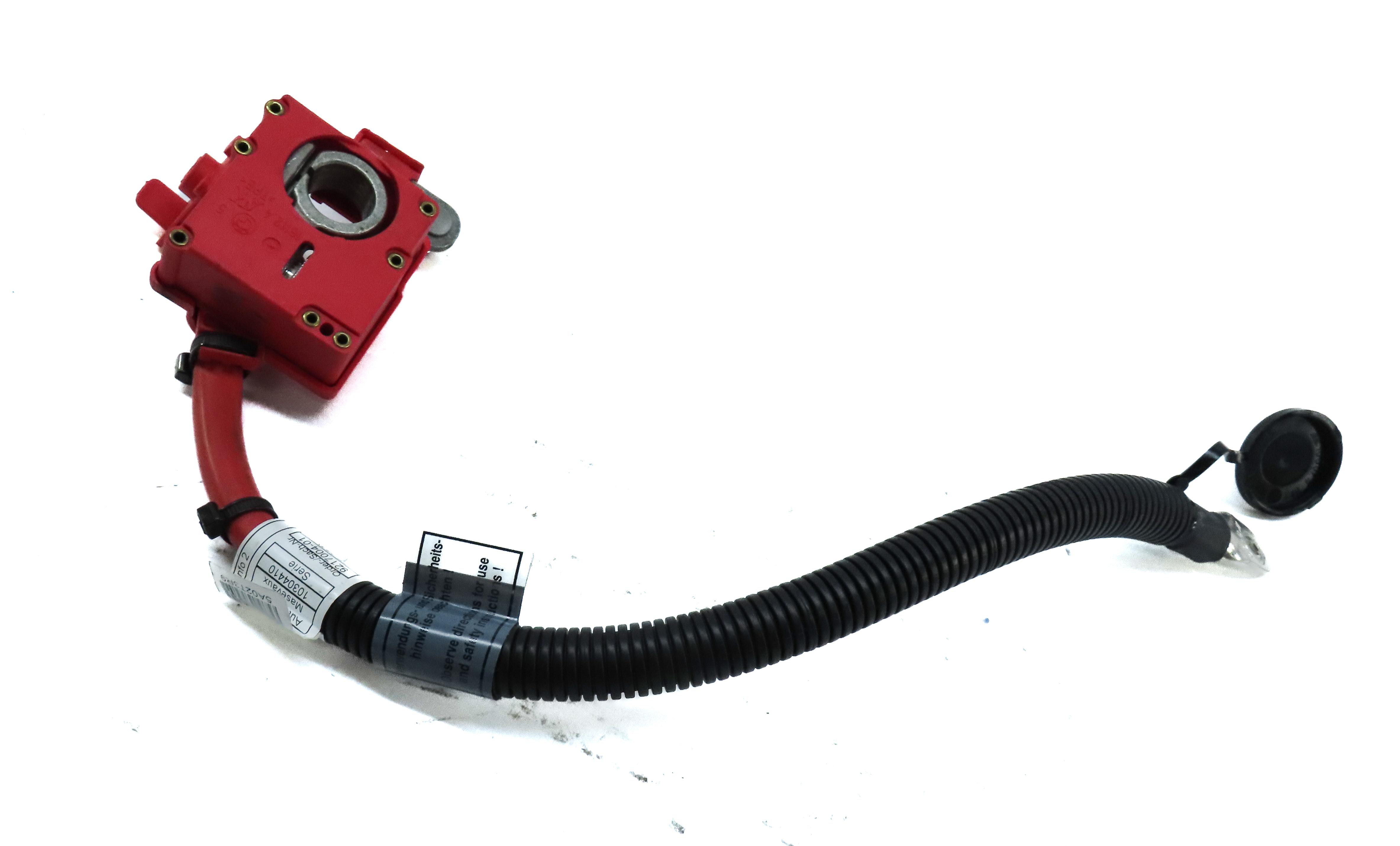 2013 BMW X5 M X5M ///M (E70) POSITIVE BATTERY CABLE w/ BLOWOUT FUSE 61129217004 — exact item pictured