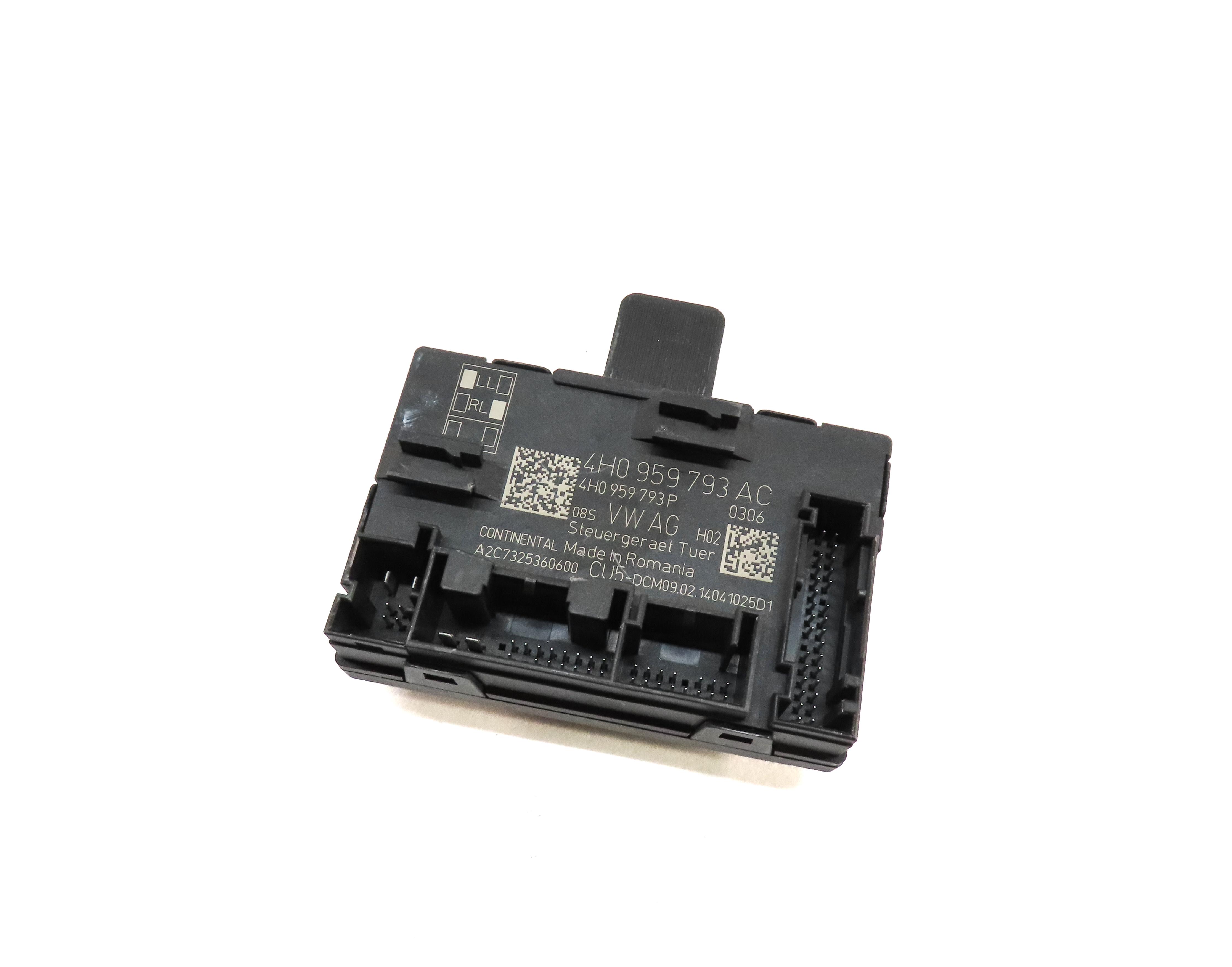 2014 PORSCHE CAYENNE HYBRID (958) FRONT LEFT DRIVER DOOR CONTROL MODULE — exact item pictured