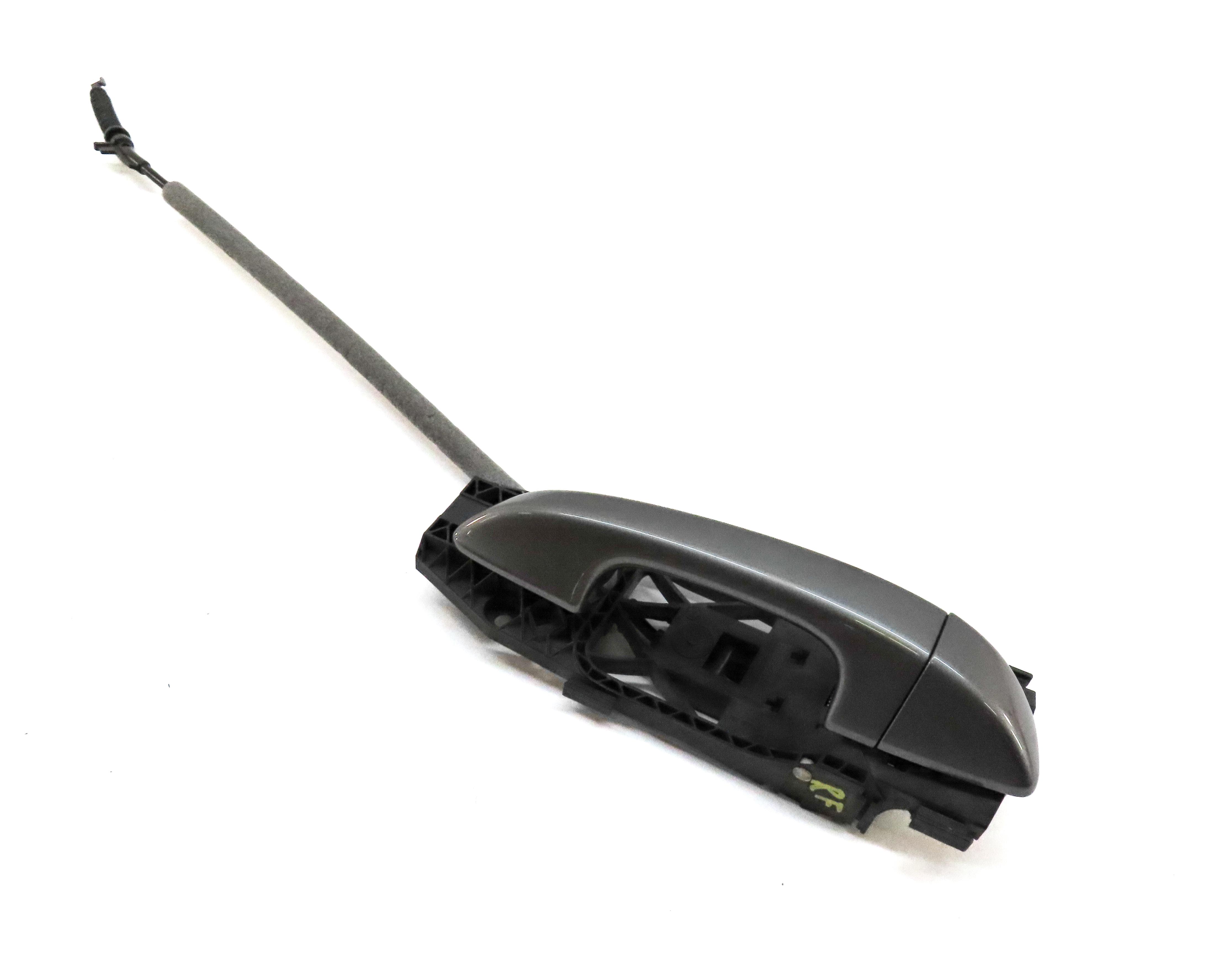 11-18 PORSCHE CAYENNE (958) RIGHT FRONT PASSENGER EXTERIOR DOOR HANDLE (GREY) — exact item pictured