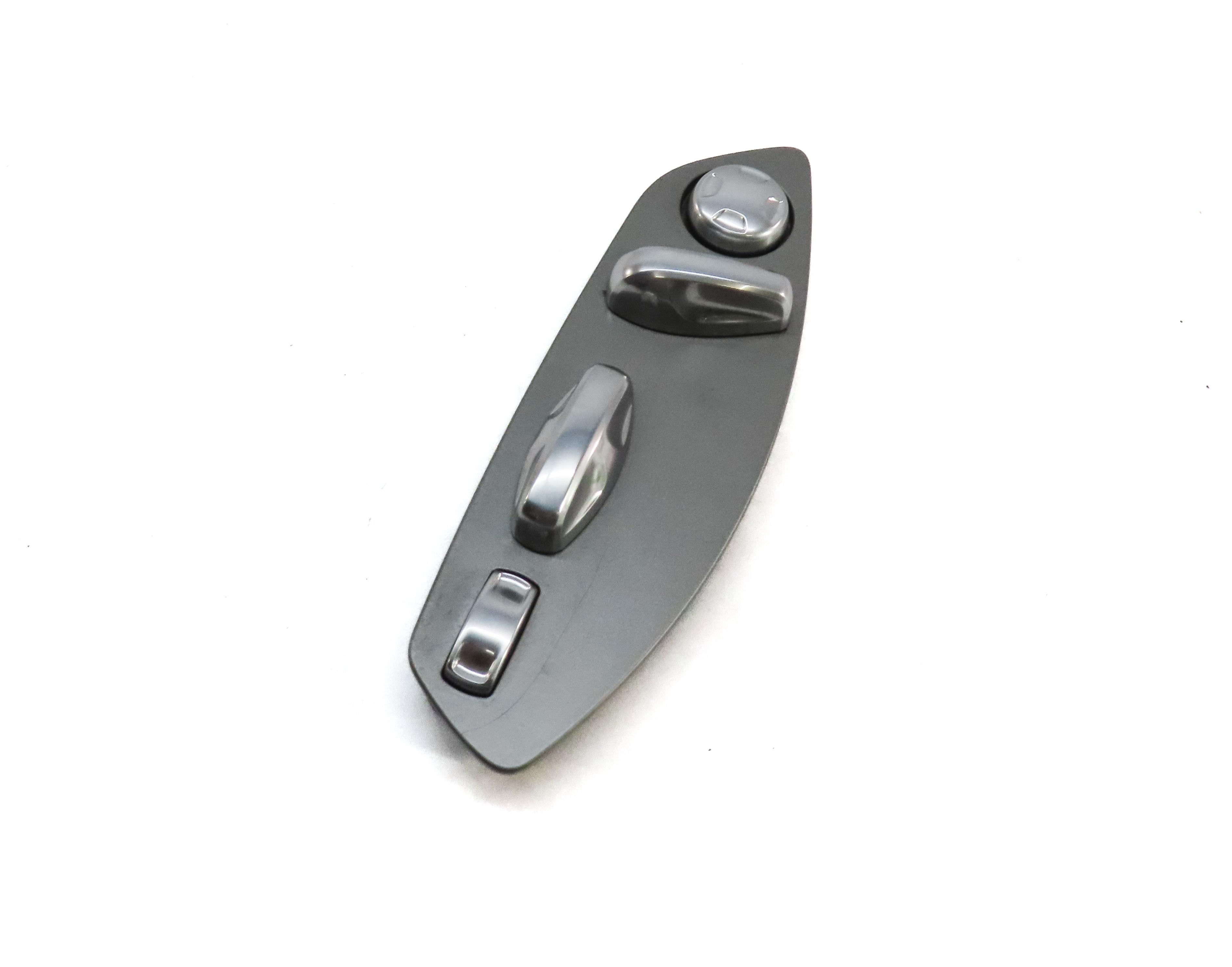 2014 PORSCHE CAYENNE HYBRID 958 FRONT RIGHT PASSENGER SEAT ADJUST SWITCH SILVER — exact item pictured