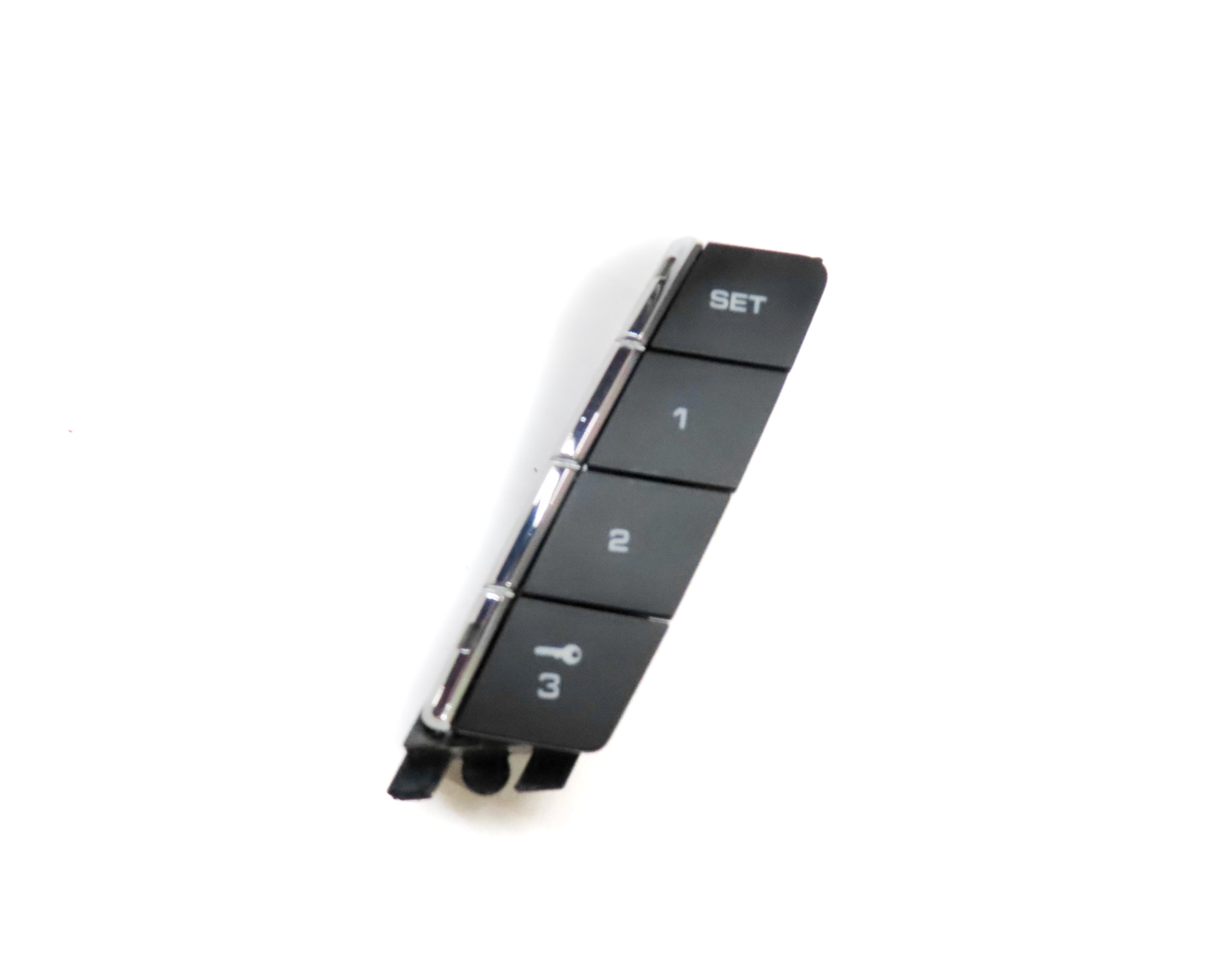 2014 PORSCHE CAYENNE HYBRID (958) FRONT LEFT DRIVER SEAT MEMORY SWITCH BUTTON — exact item pictured