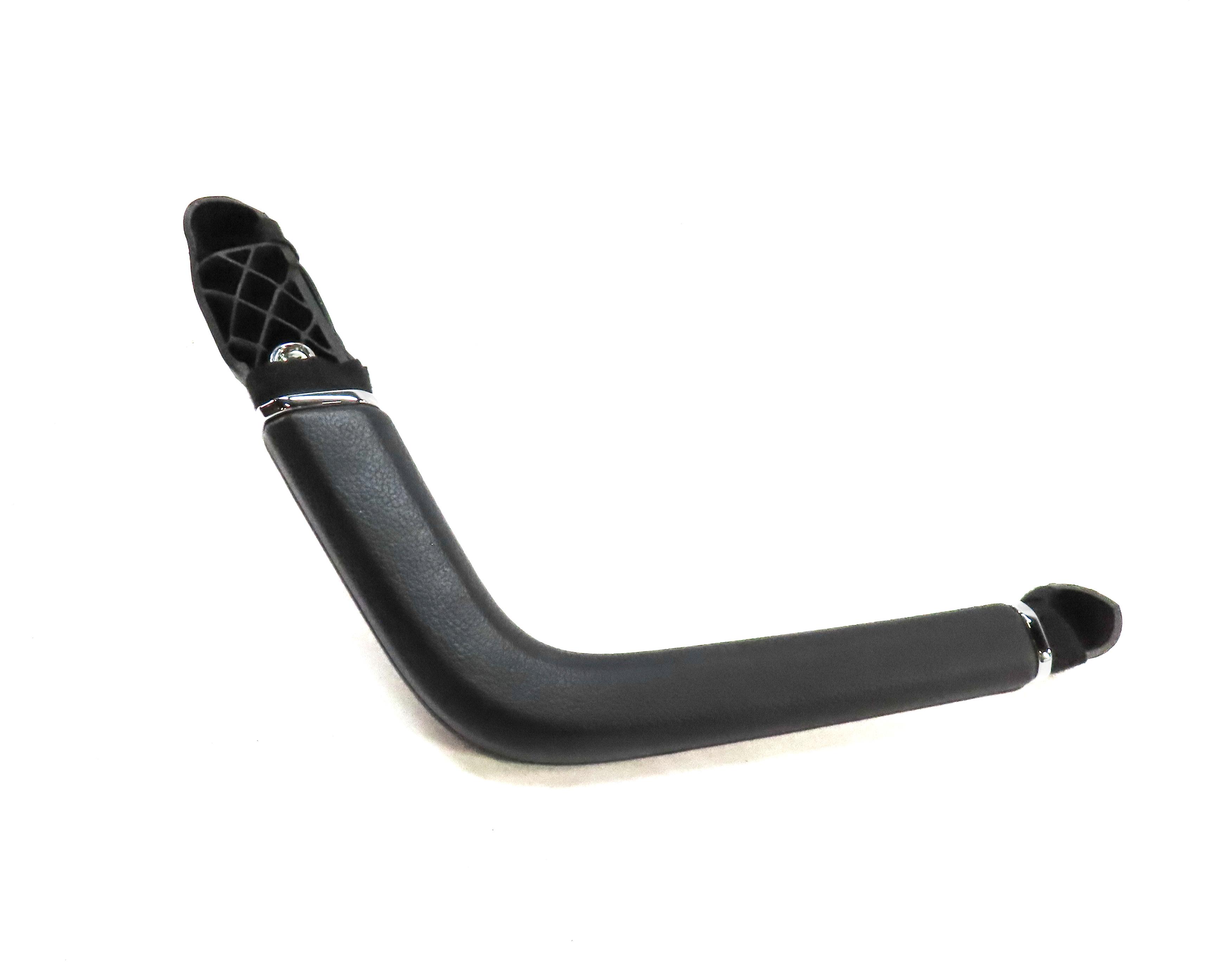 2014 PORSCHE CAYENNE HYBRID (958) FRONT RIGHT PASSENGER DOOR GRAB HANDLE (BLACK) — exact item pictured