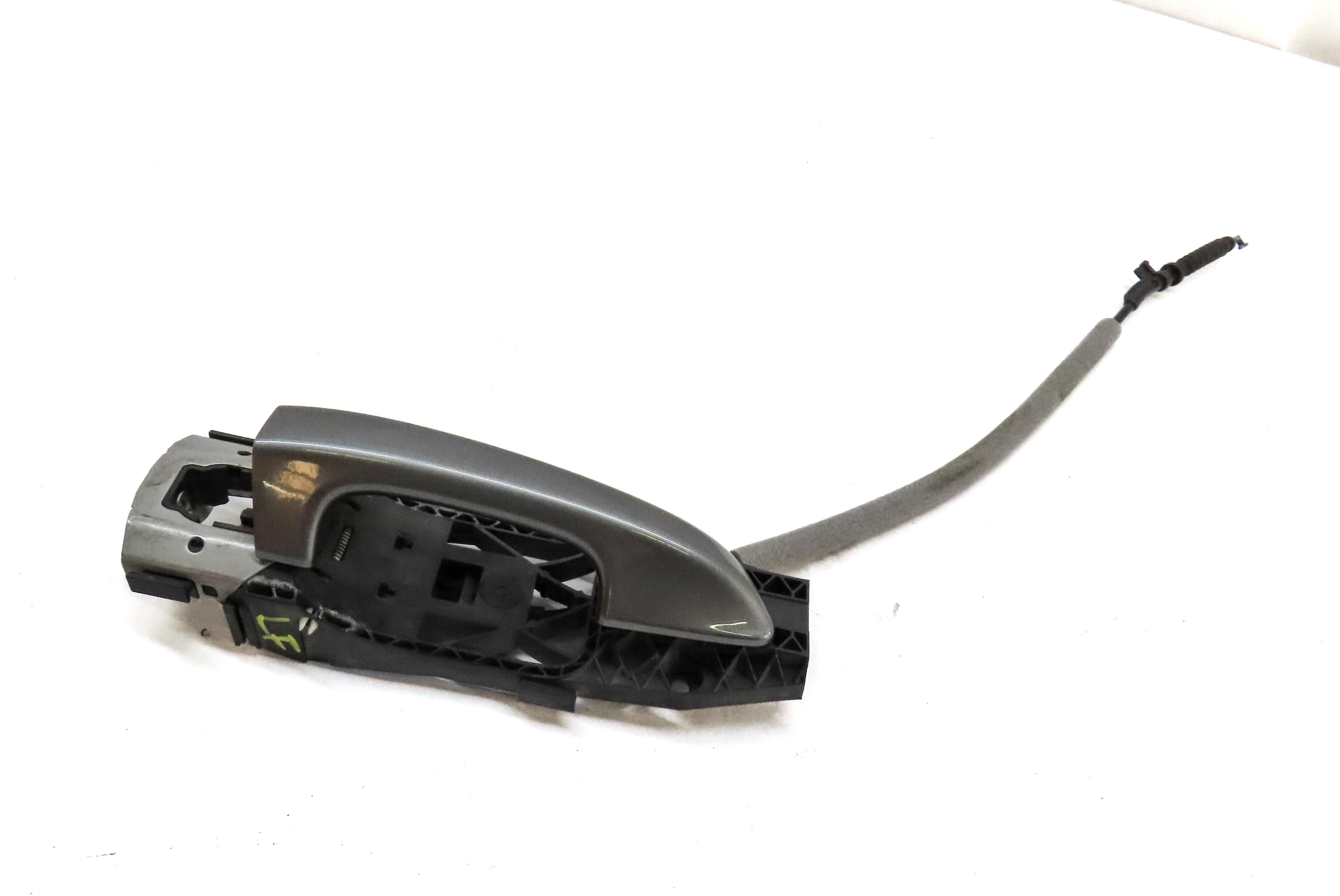 2011-2018 PORSCHE CAYENNE (958) LEFT FRONT DRIVER EXTERIOR DOOR HANDLE (GREY) — exact item pictured